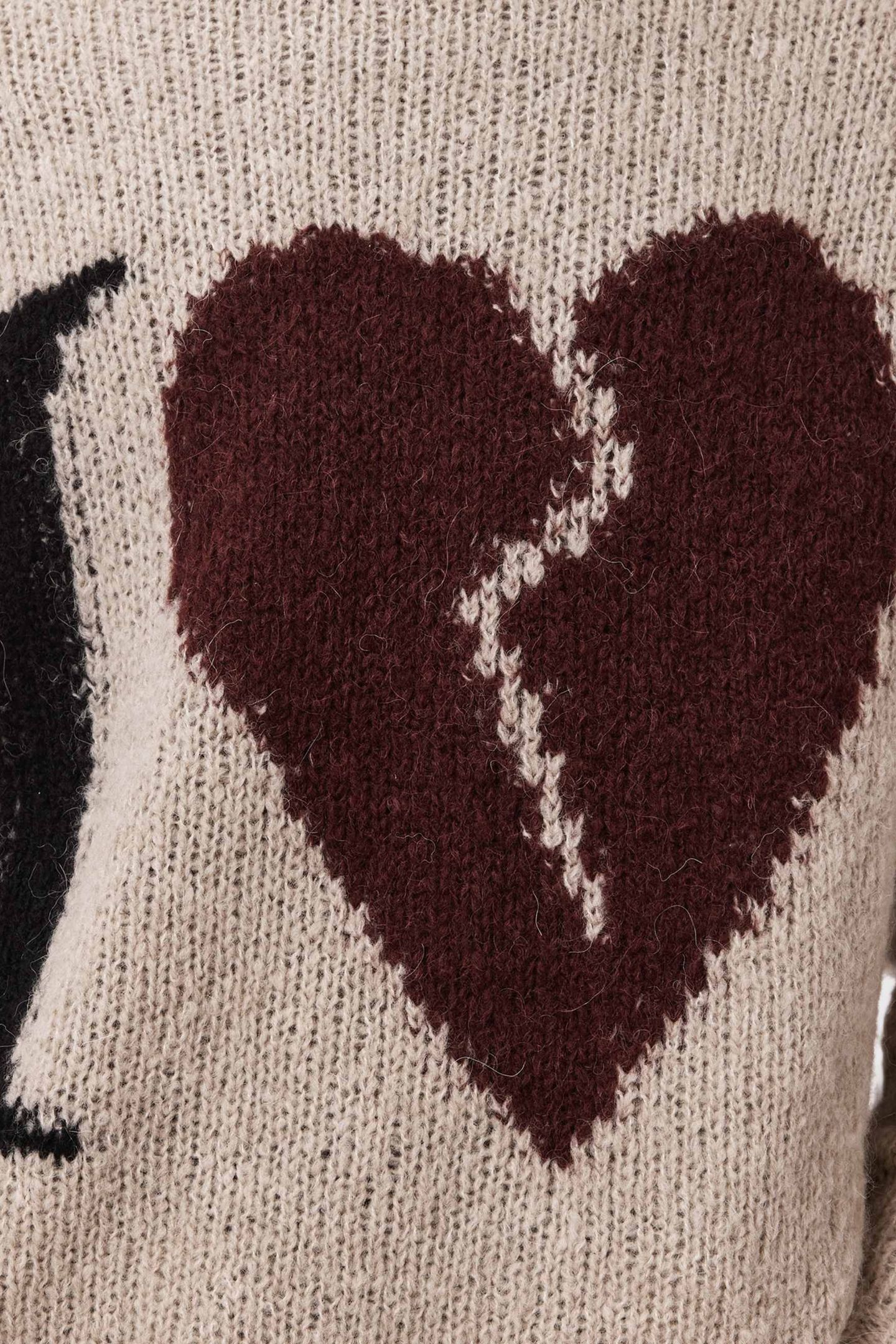 LOVER KNIT CREW PEBBLE BROWN 7