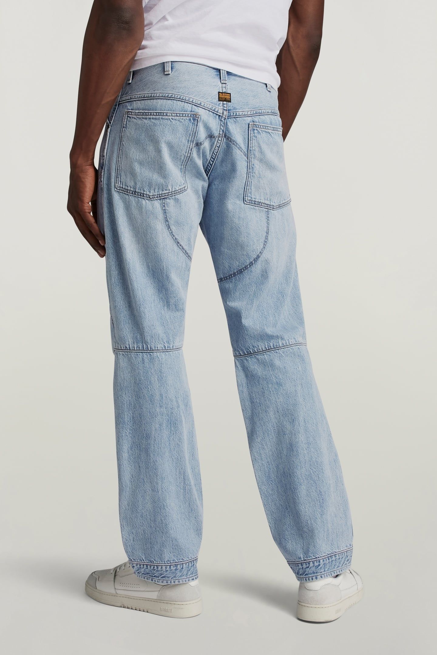 5620 3D REGULAR JEANS LIGHT/PASTEL BLUE 2