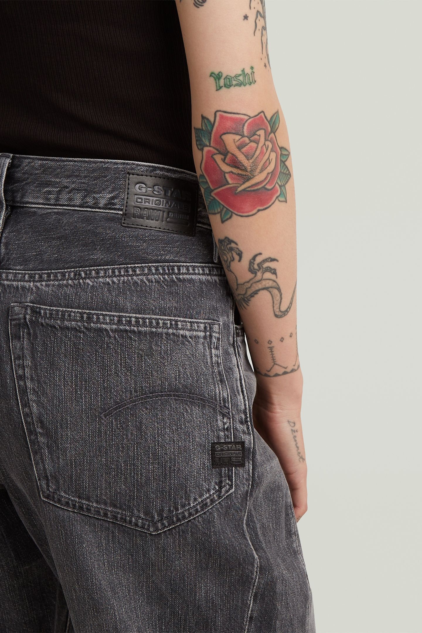 CONTOR 3D WIDE JEANS MEDIUM BLUE 6