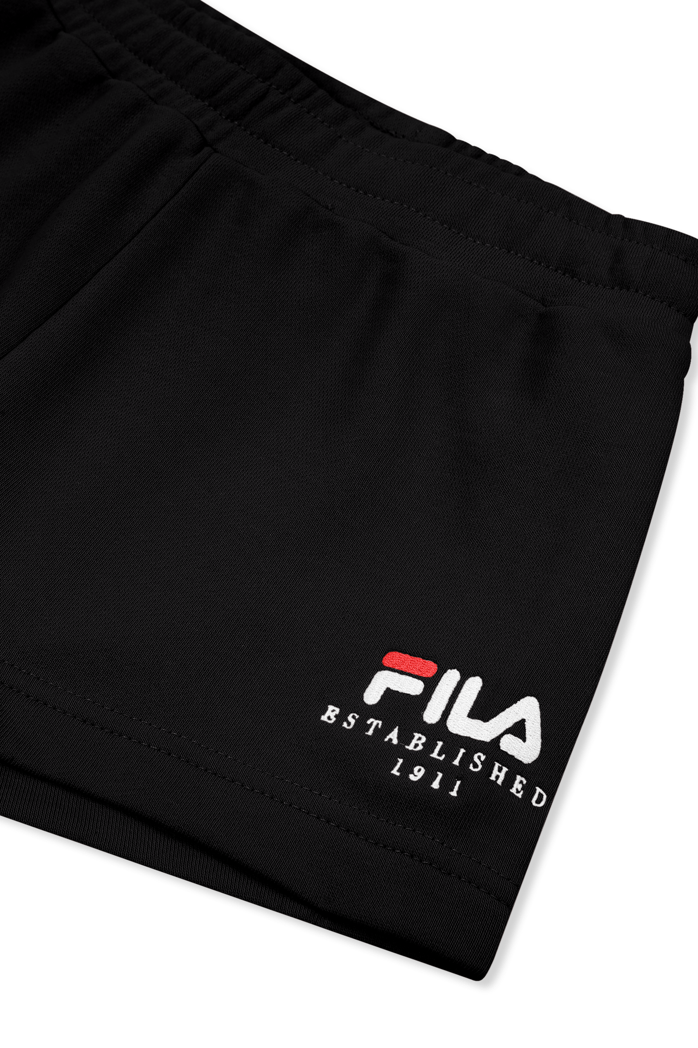BENNA REGULAR LOGO SWEAT SHORTS BLACK 3