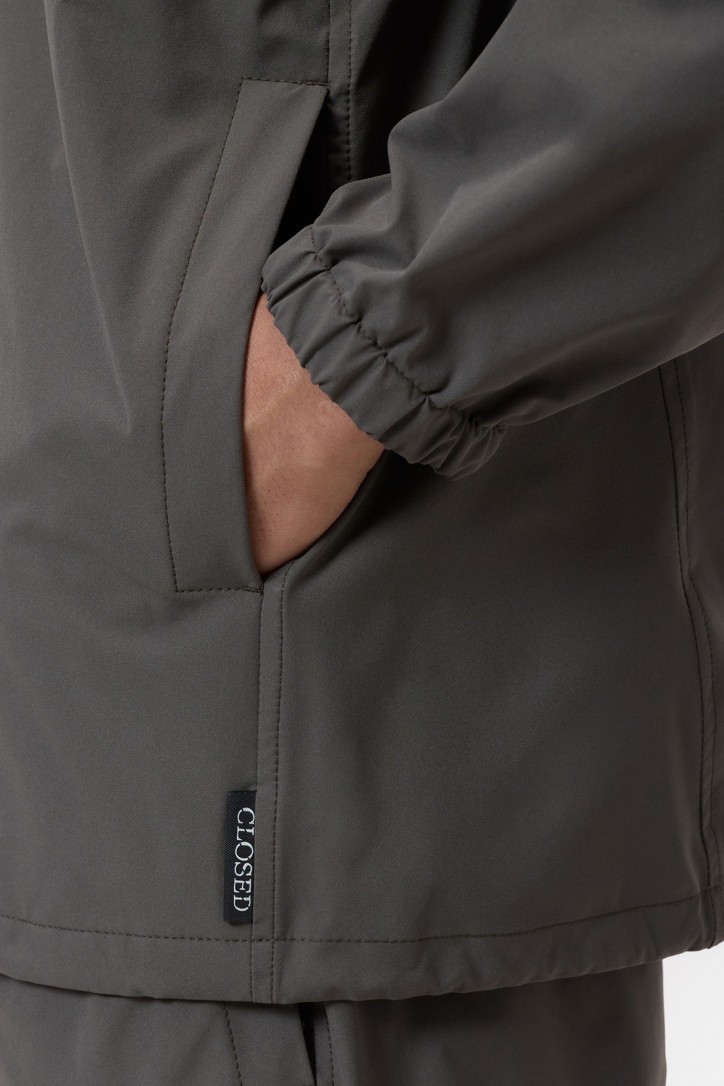 COACH JACKET PEPPER GREY 5