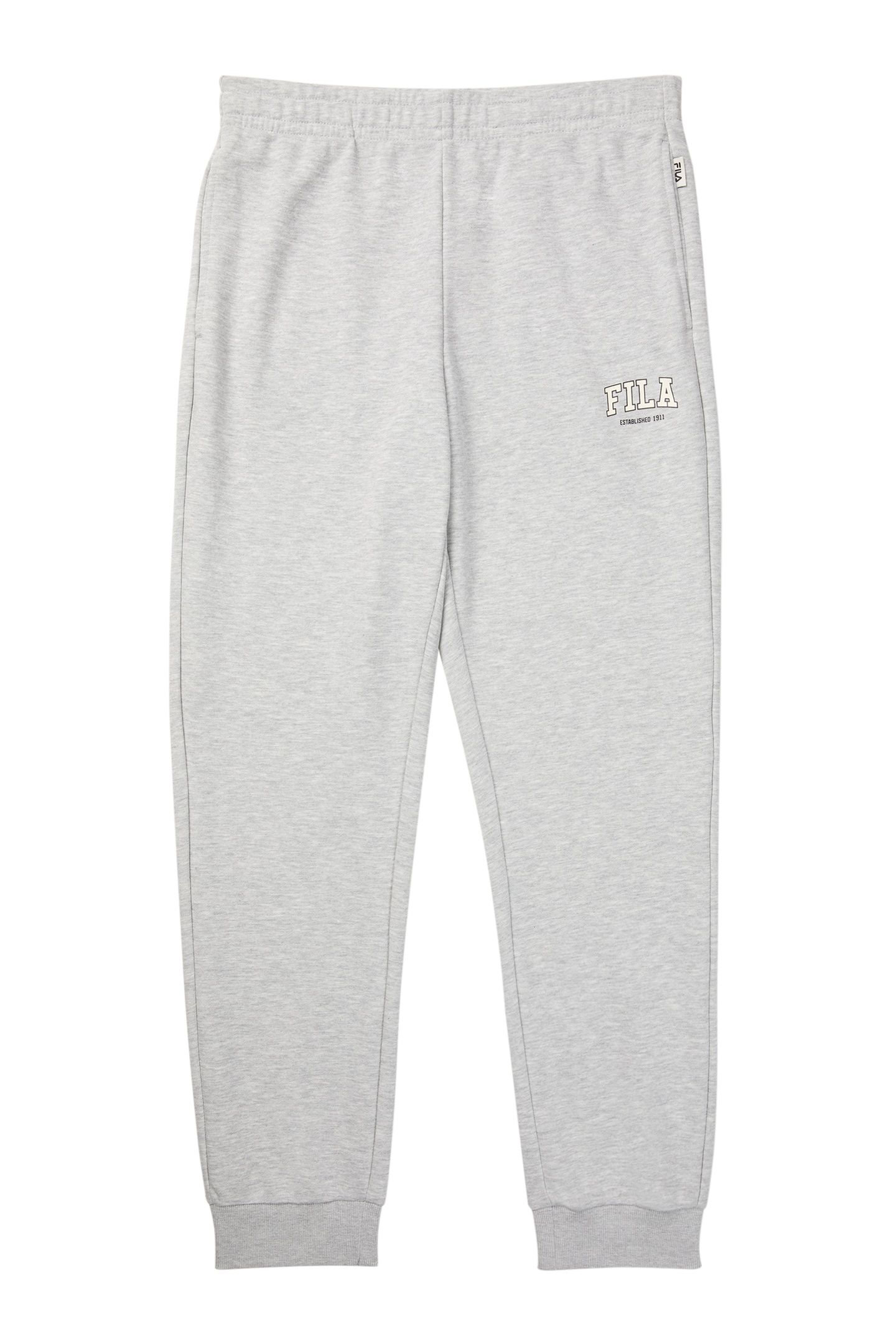RIFREDI REGULAR GRAPHIC SWEATPANTS LIGHT GREY MELANGE 4