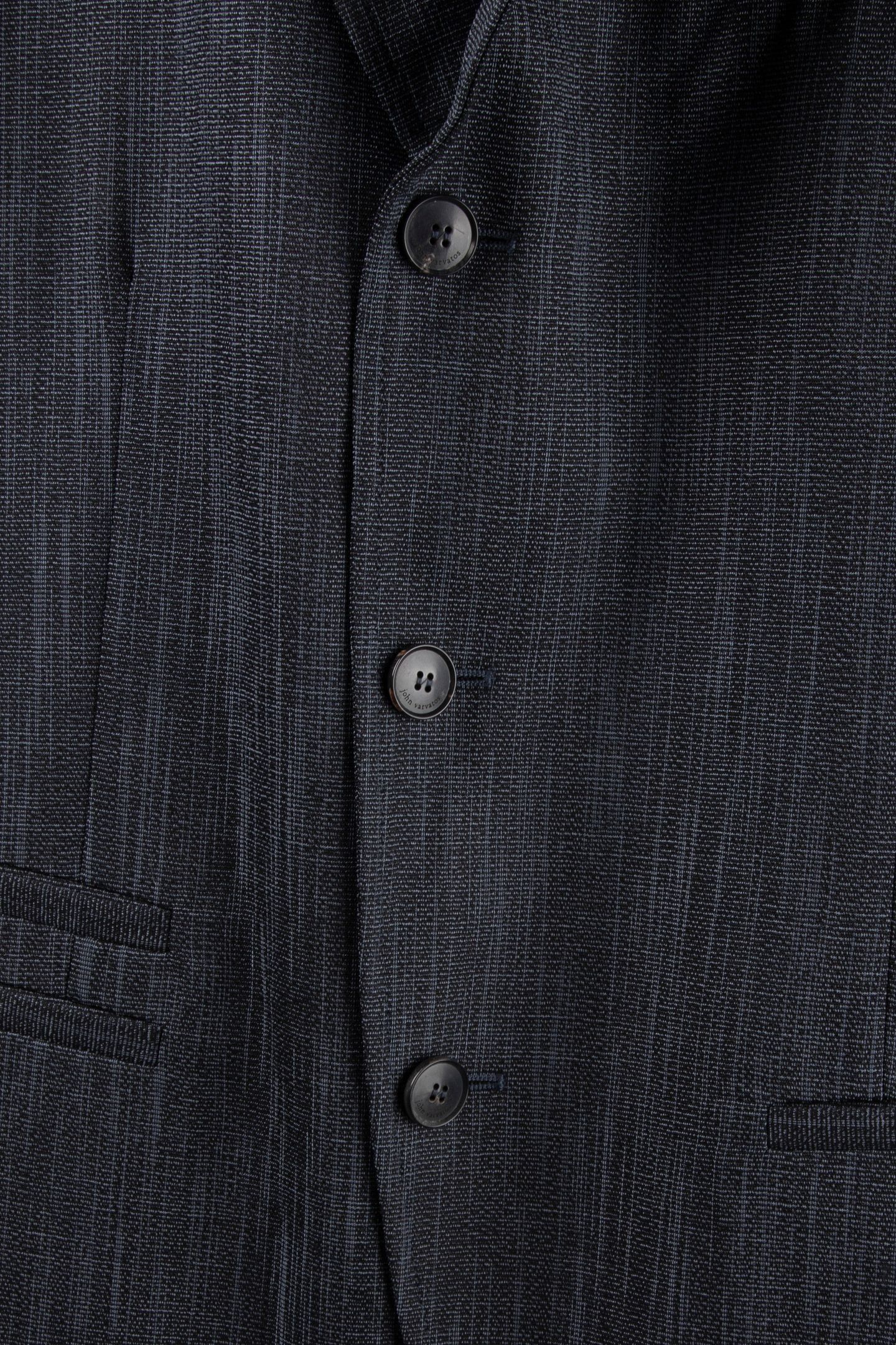 SILO JACKET - SLIM FIT DBPEAK LAPEL JACK EBONY 4