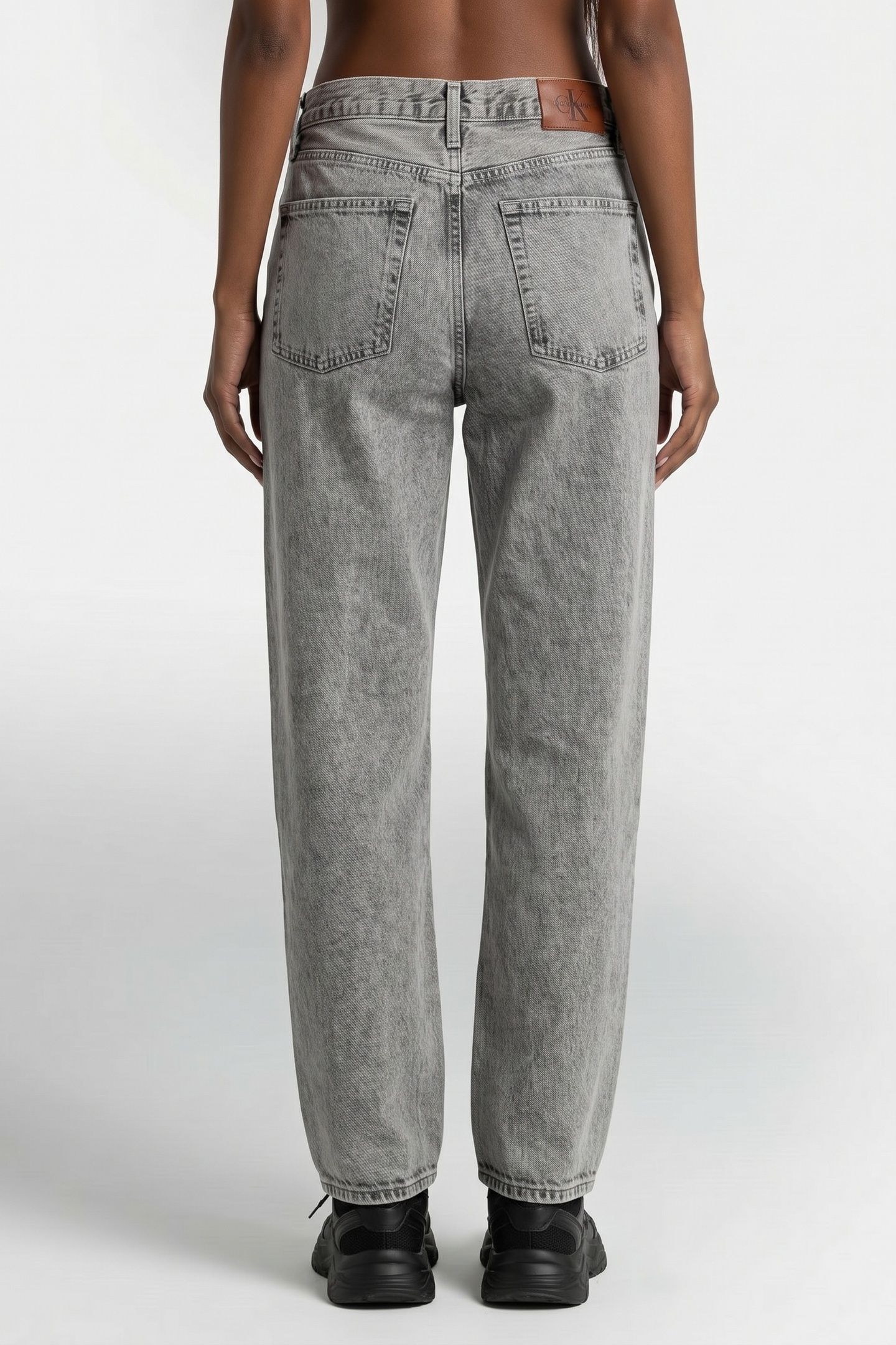THE WIDE LEG JEANS GREY STERLING 2
