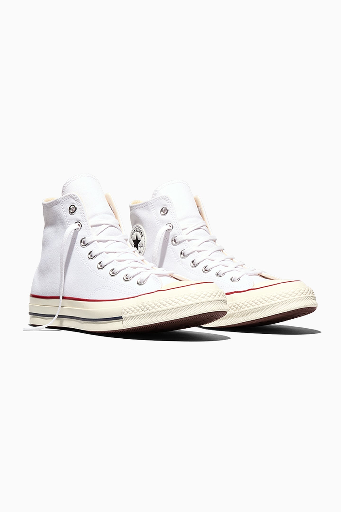 UNISEX CHUCK 70 HI WHITE/GARNET/EGRET 2