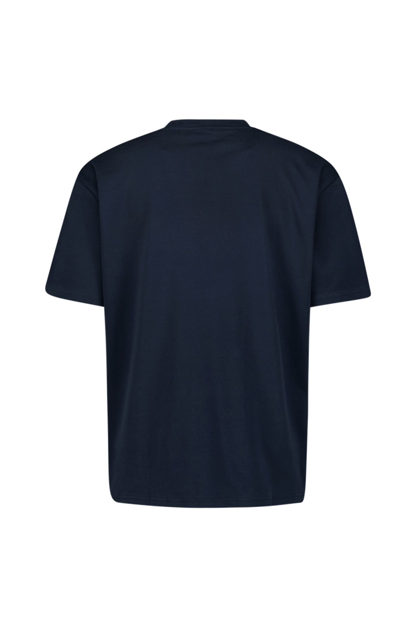 T-SHIRT CREWNECK HEAVY SOLID BASIC DEEP BLUE 5