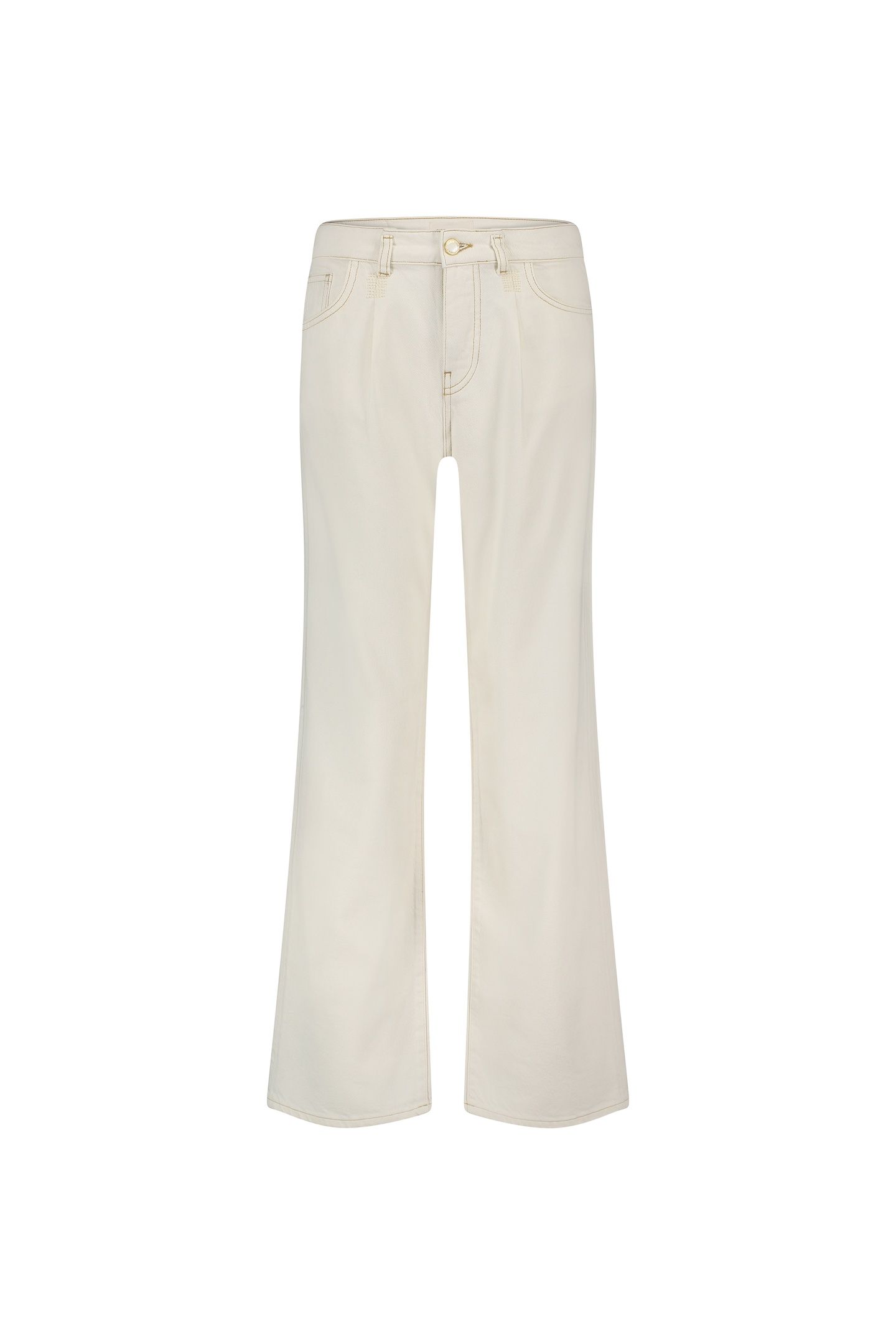 LUCY WIDE LEG JEANS WARM WHITE 4