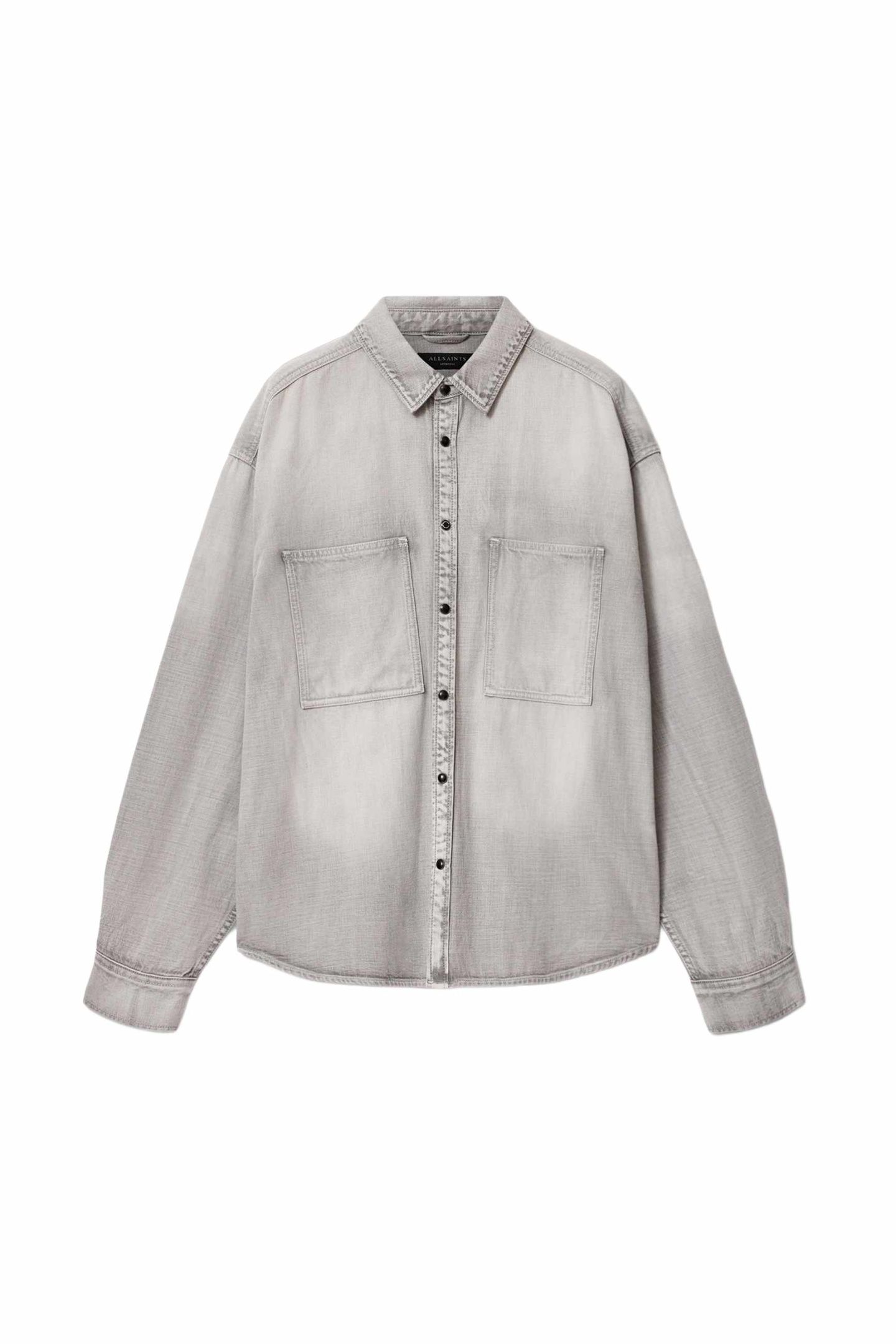 AL DENIM SHIRT LIGHT GREY 4