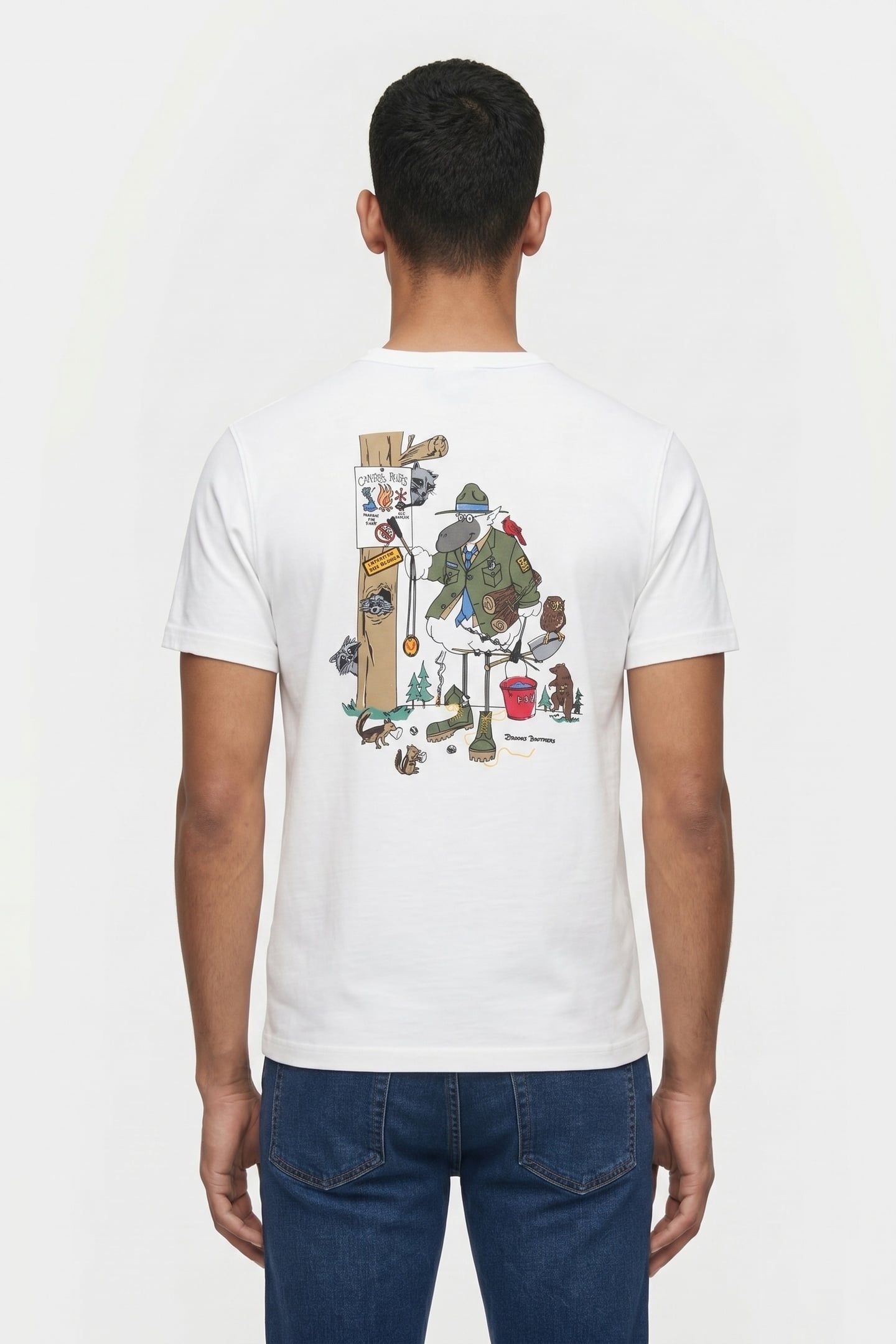 HENRY PARK T-SHIRT WHITE 2
