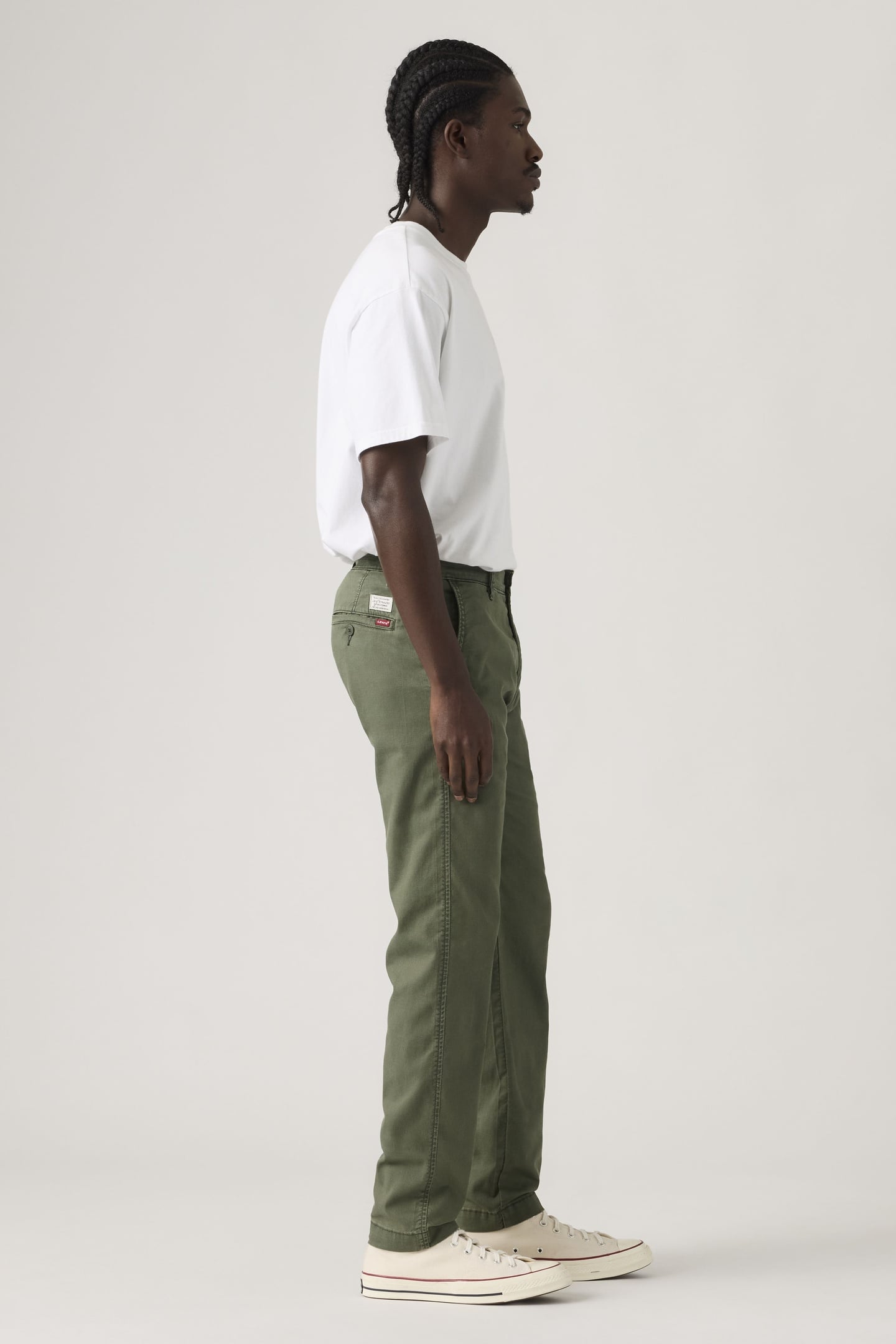 XX CHINO STANDARD TAPER LIGHTWEIGHT LINEN PANTS 3