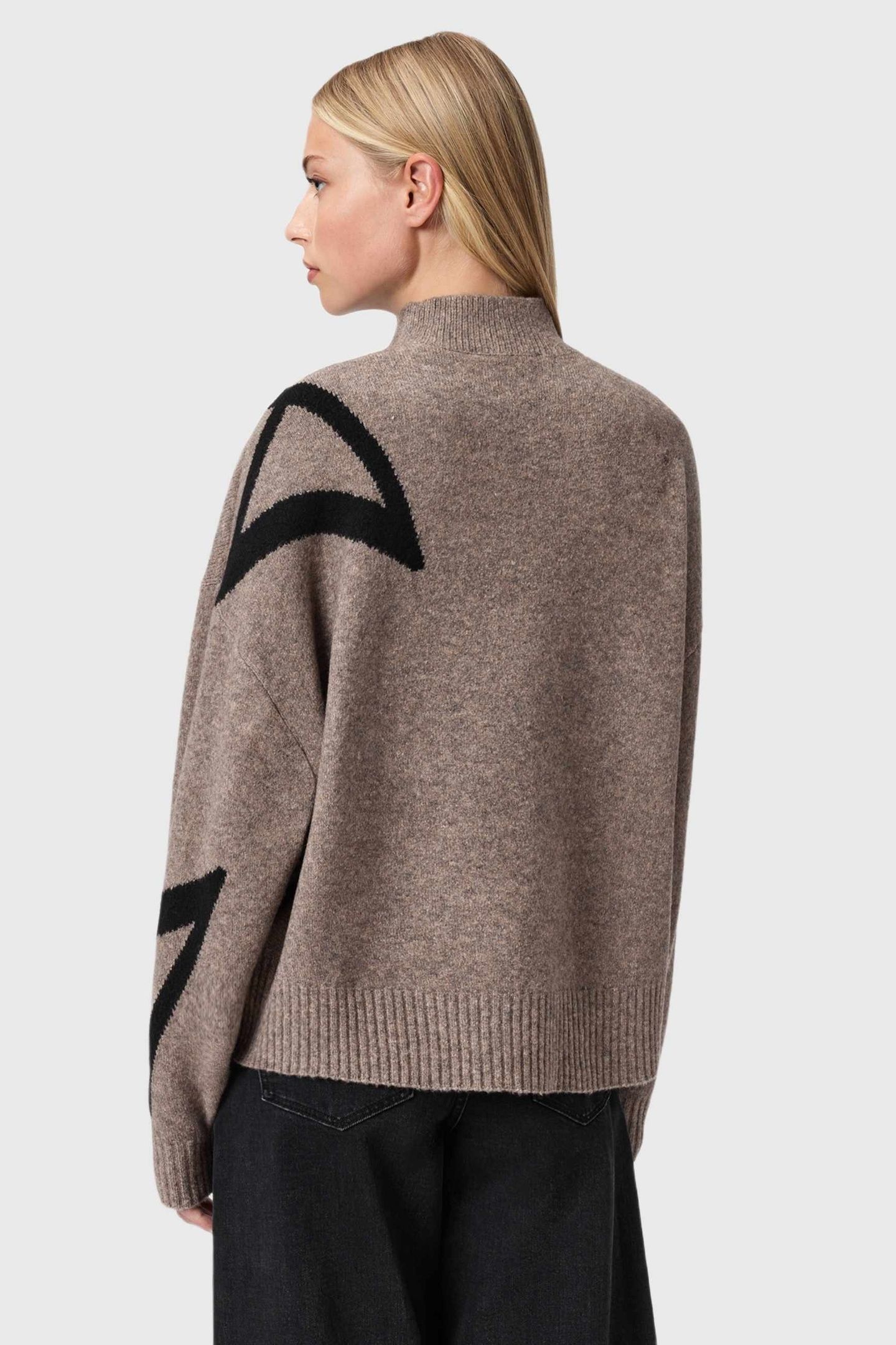 A STAR JUMPER DOE BROWN/BLACK 3