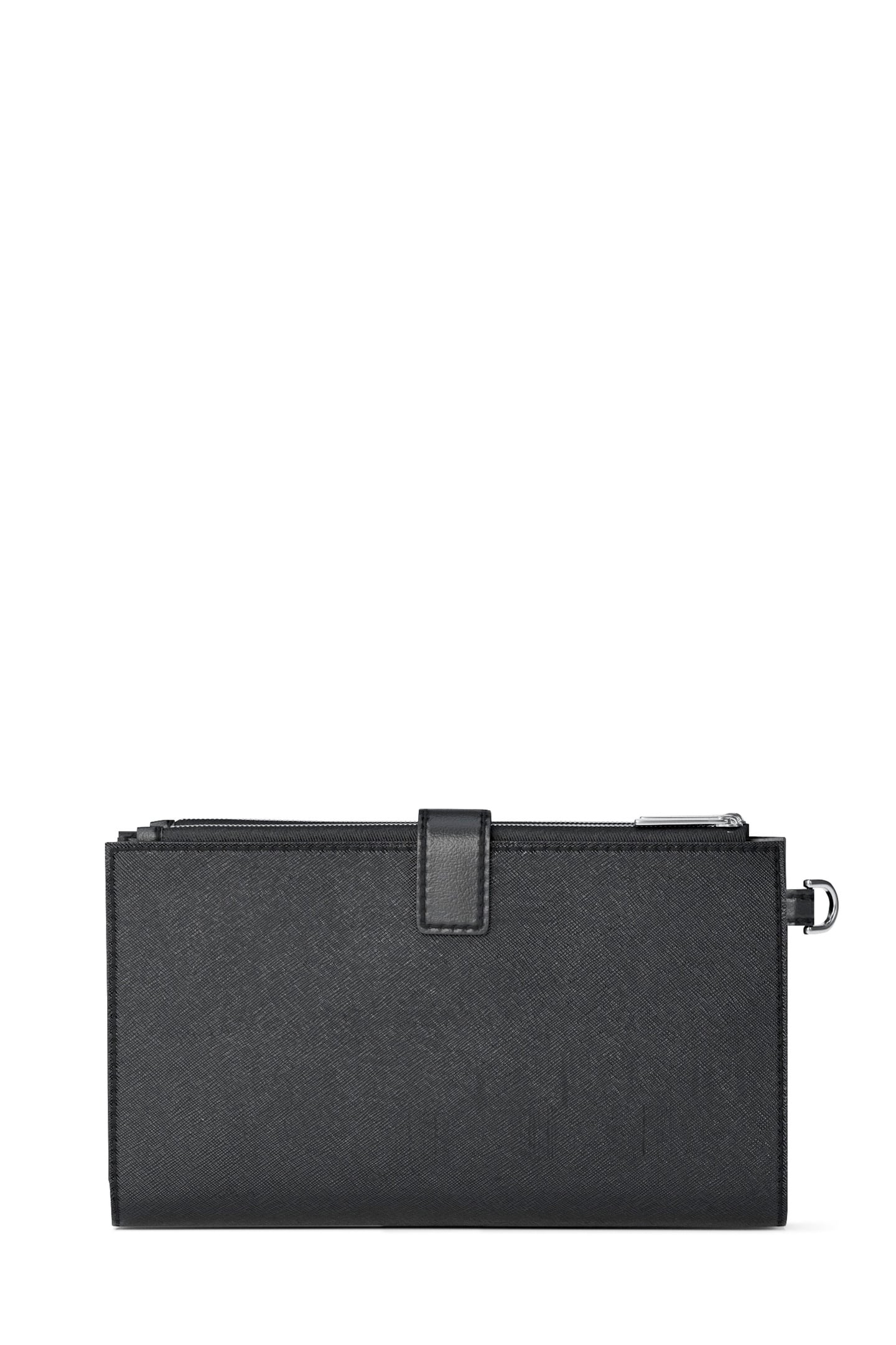 LARGE DOUBLE ZIP WRISTLET BLACK 2