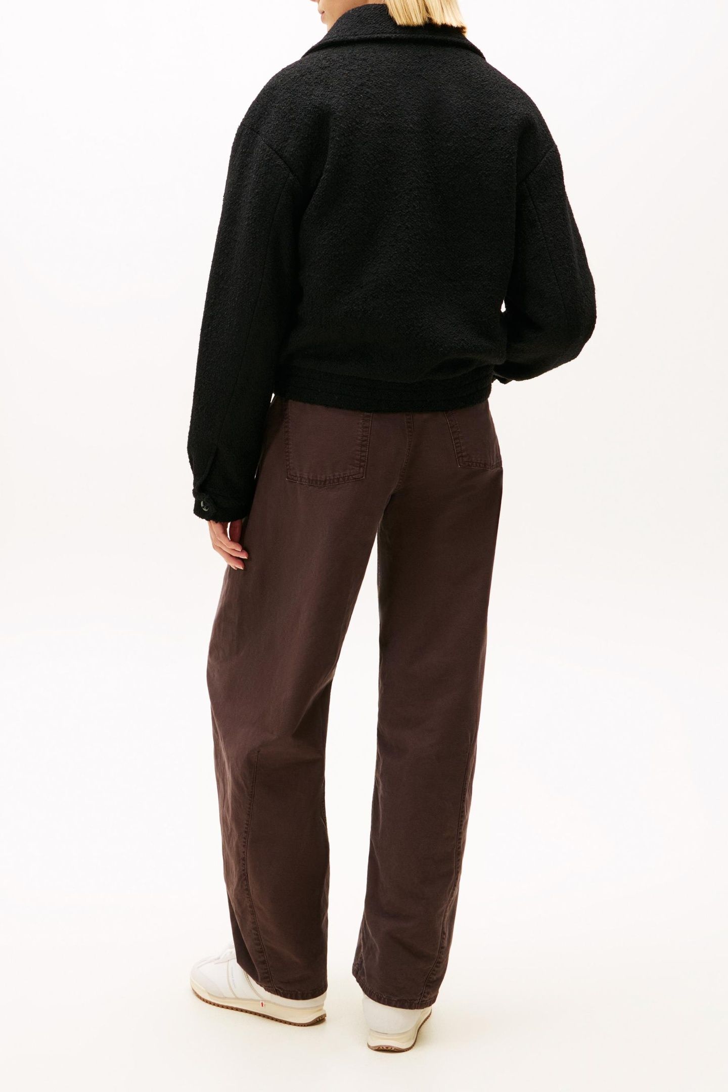 OVS WOOL ZIP JACKET BLACK 3