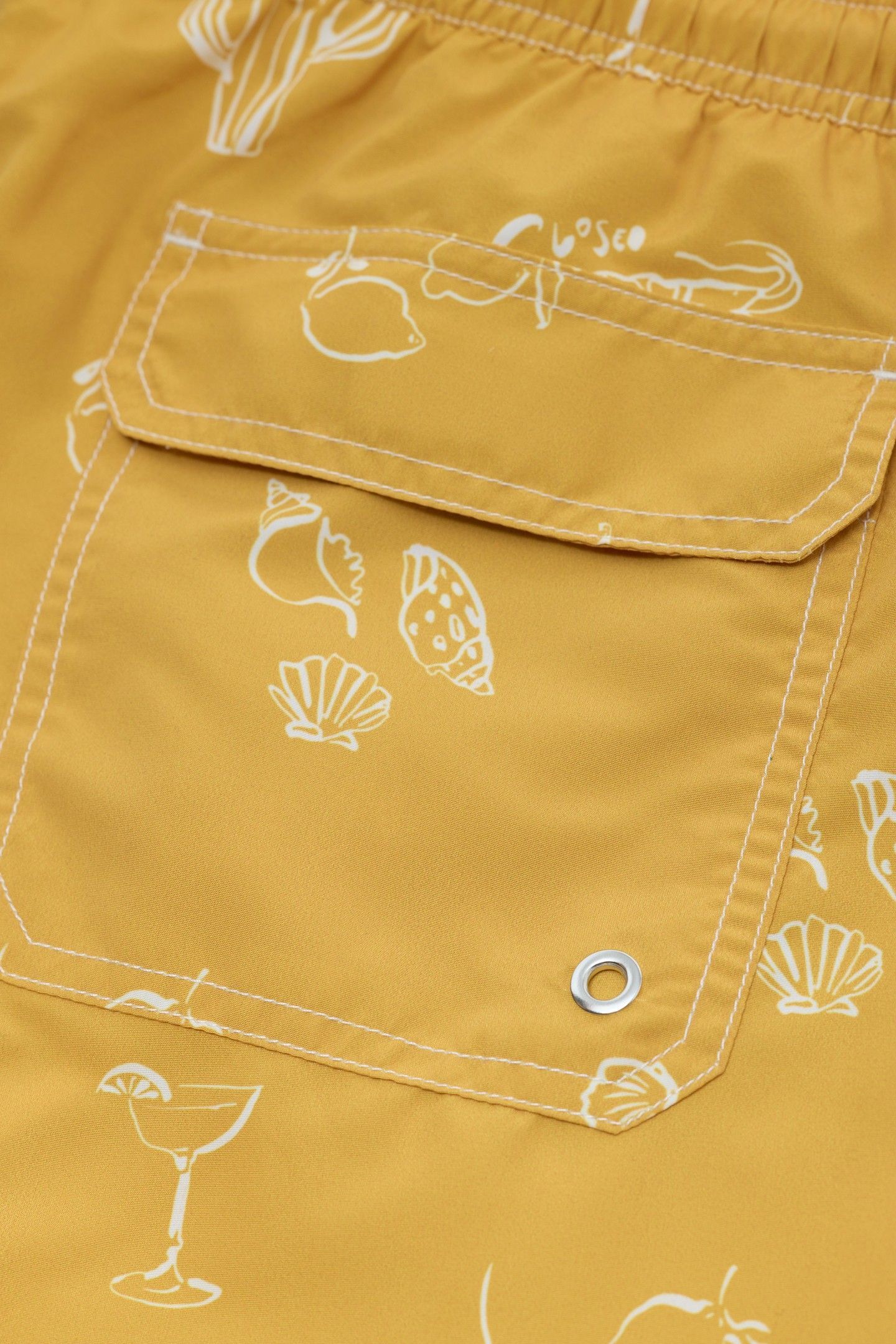 SWIM SHORTS MANGO YELLOW 3