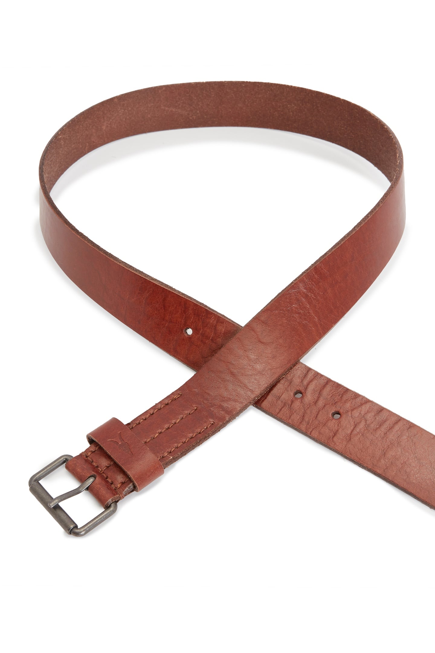 DUNSTON SHINE BELT TAN/DULL NICKEL 3