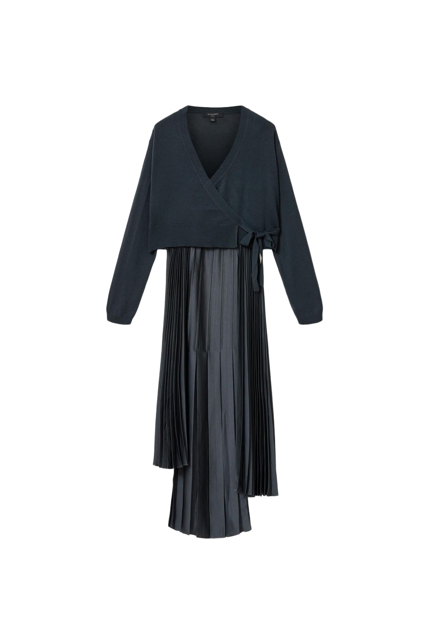 LUCILLE DRESS CARBON BLUE 7