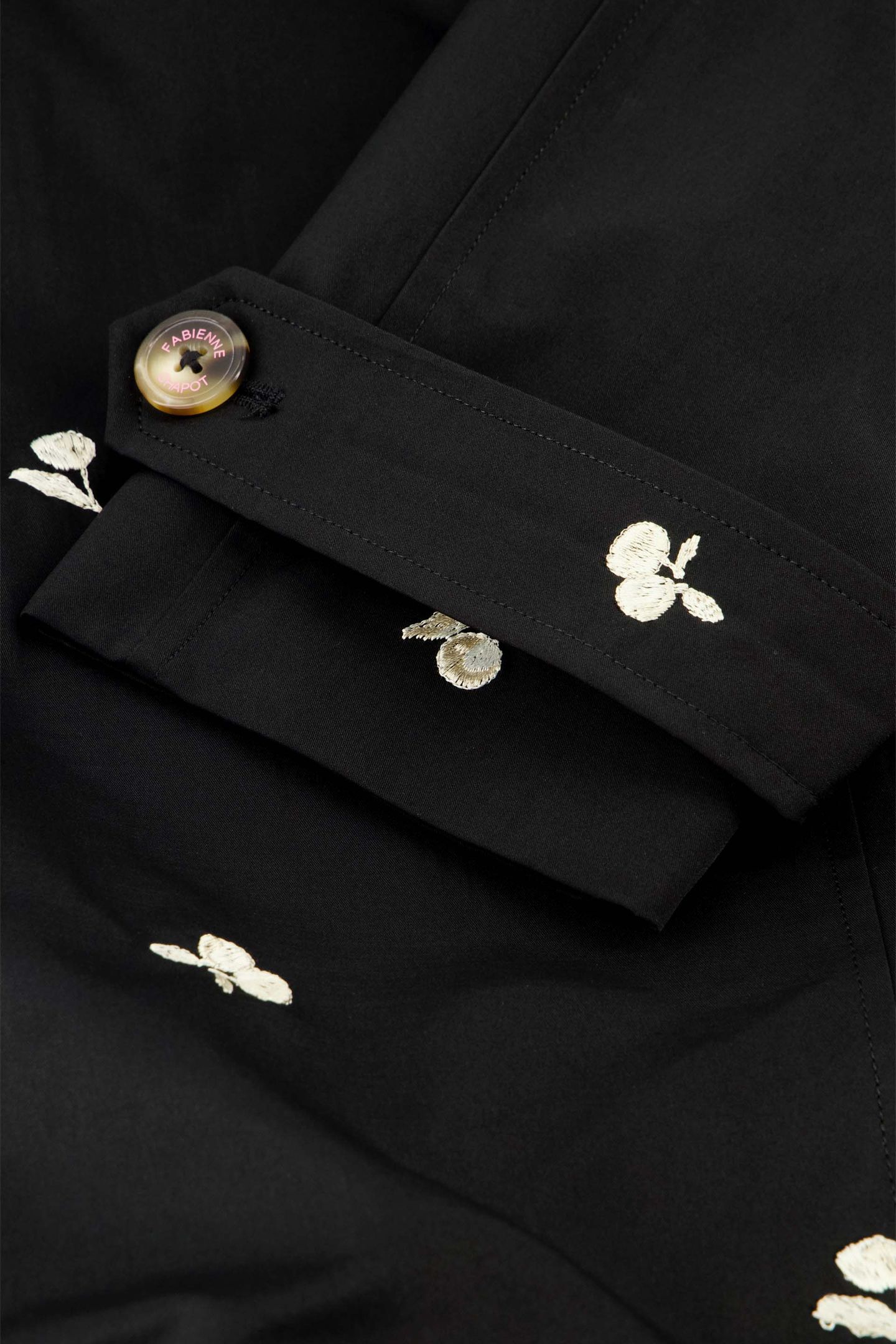 TROY TRENCHCOAT SHORT BLACK 5