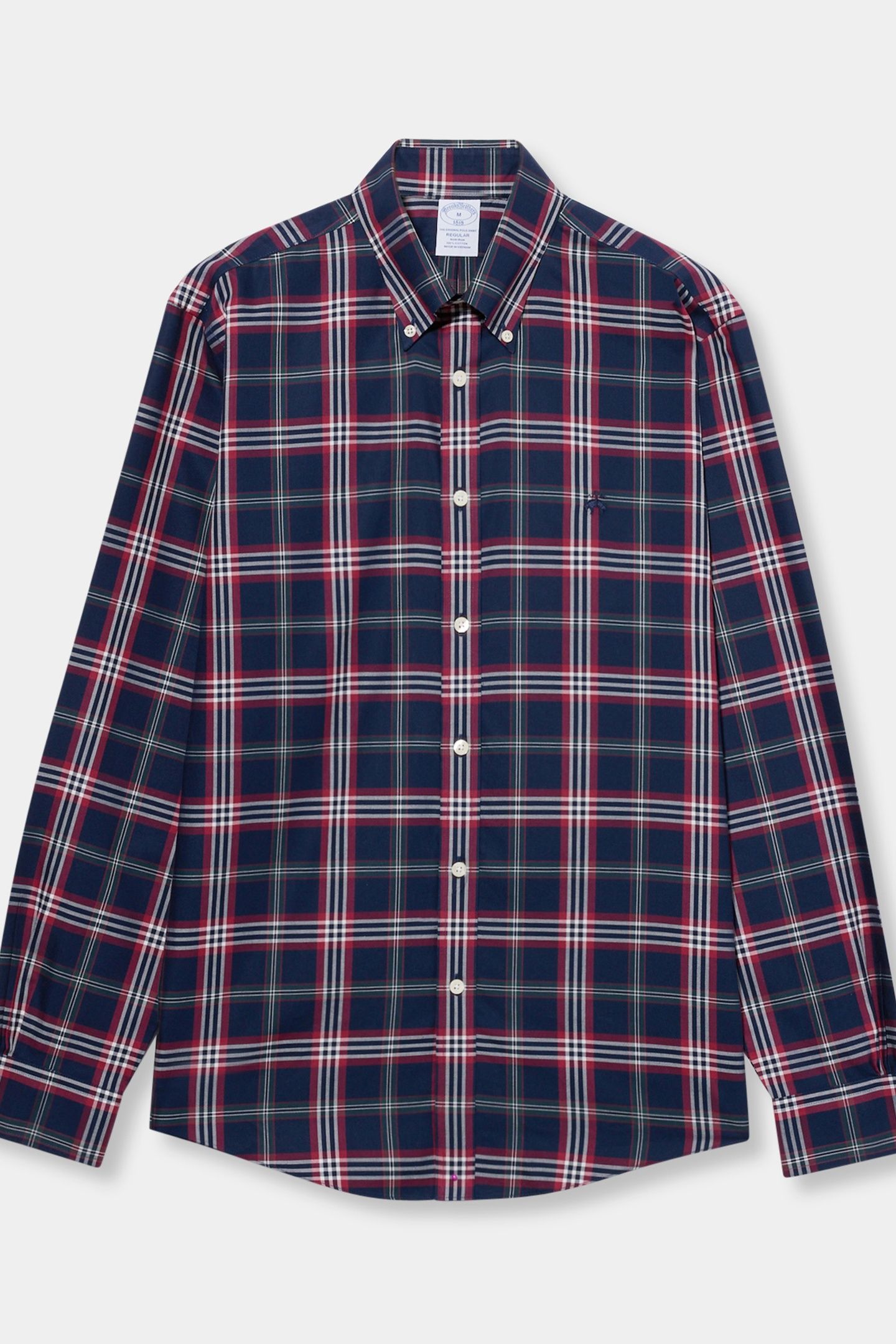LONG SLEEVE REGULAR SHIRT NAVY 1