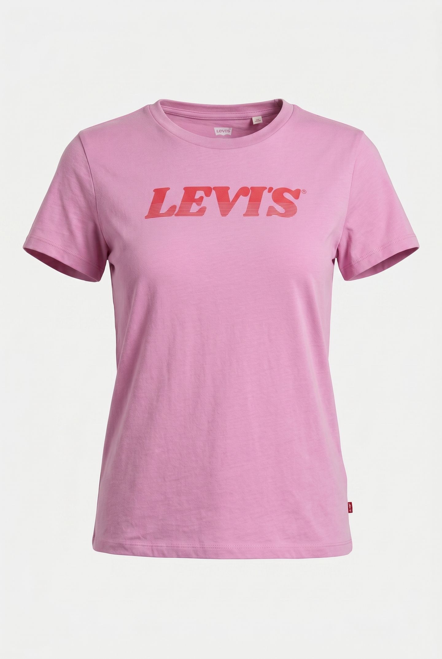 THE PERFECT TEE STRIPE LOGO MAUBE ORCHID 3