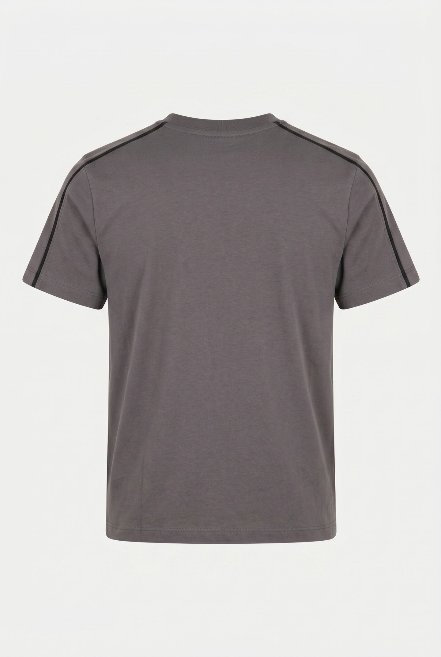 BOYS EMBRO PIPING S/S T-SHIRT COAL 3