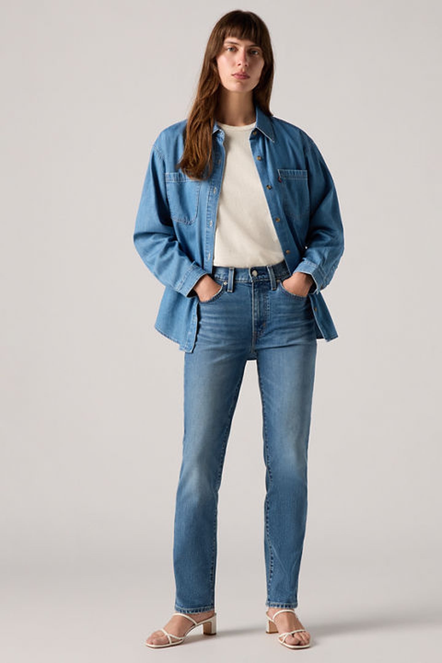 724™ HIGH RISE STRAIGHT JEANS 2