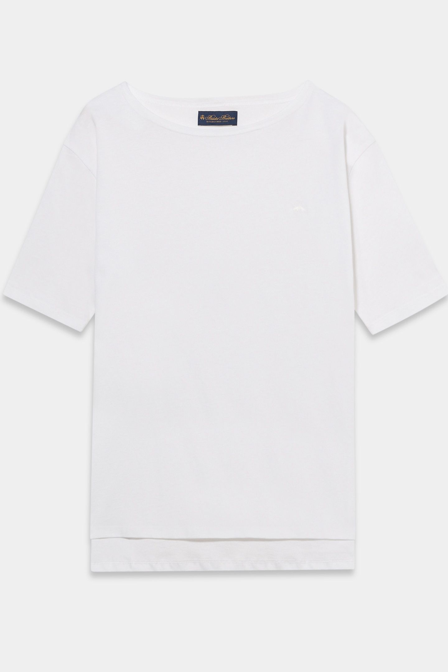 LOGOED T-SHIRT COTTON WHITE 3