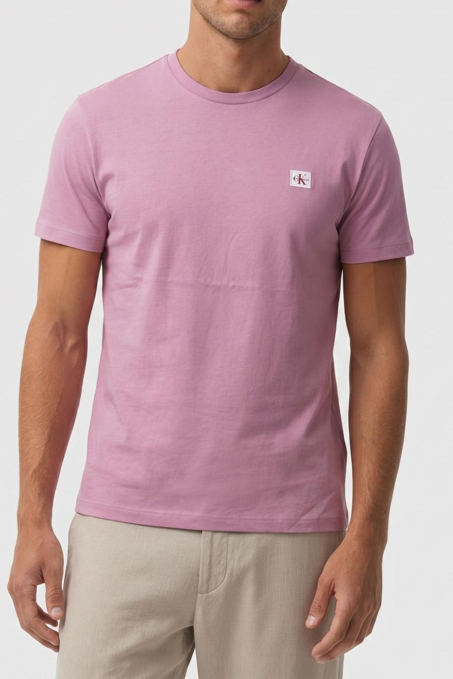 SS BADGE 30S JERSEY ORCHID HAZE 1