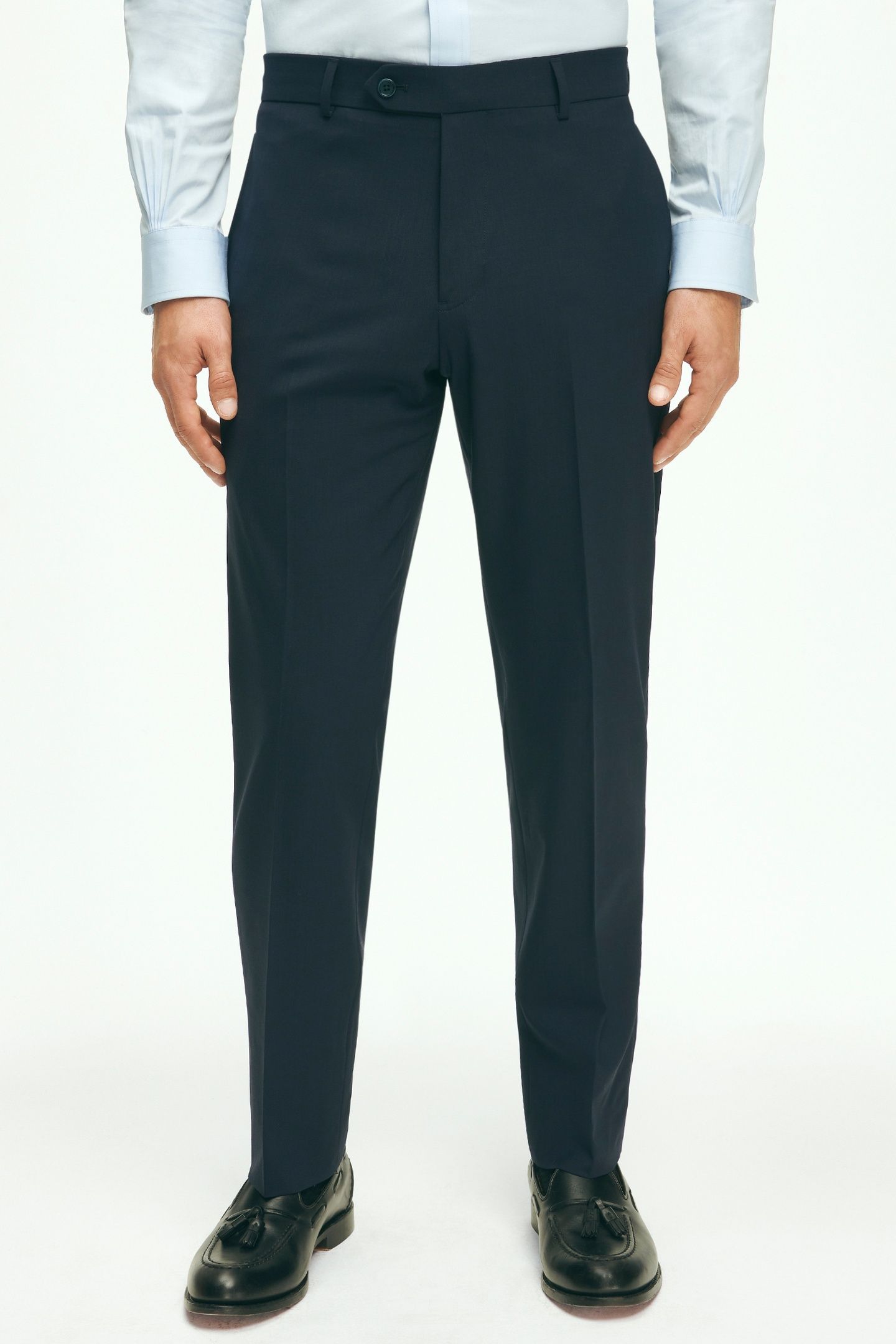 COTTON CLASSIC TROUSERS NAVY 1