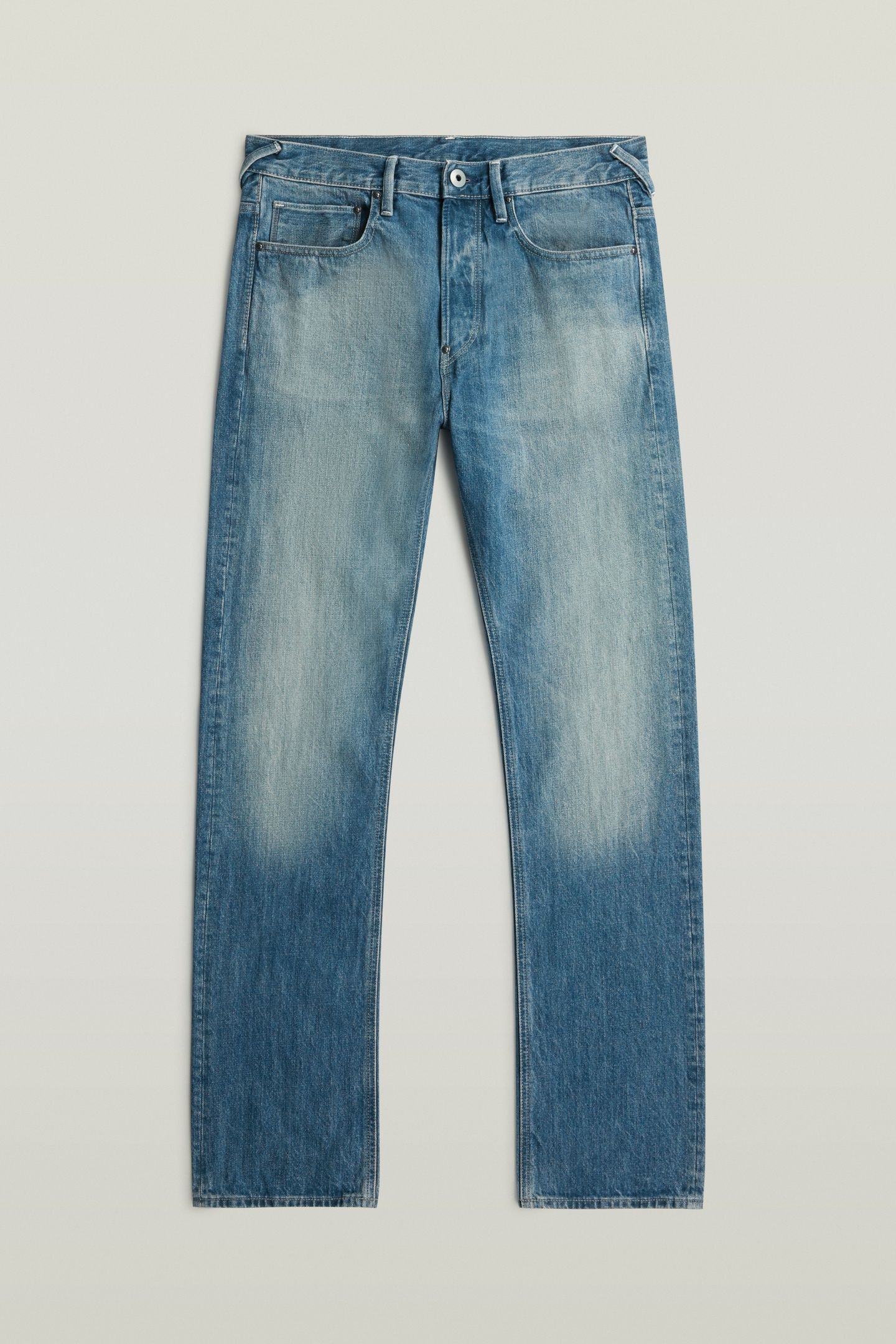 US FIRST CINCH TAPERED JEANS MEDIUM BLUE 5