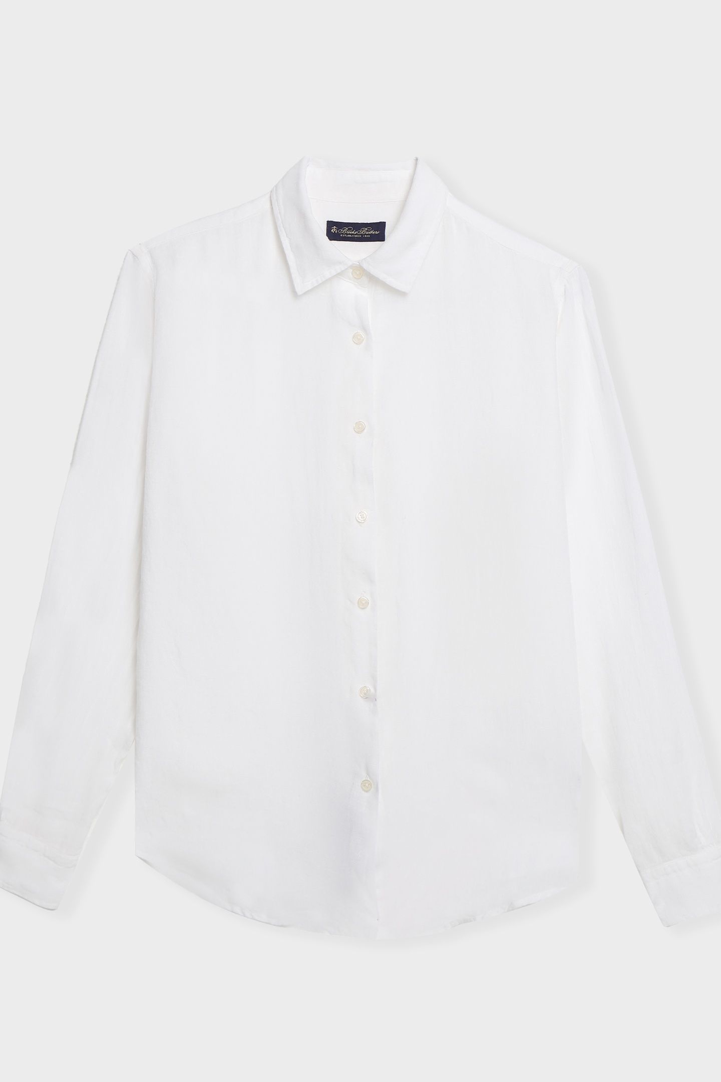 LINEN PLAIN OVERSHIRT WHITE 3