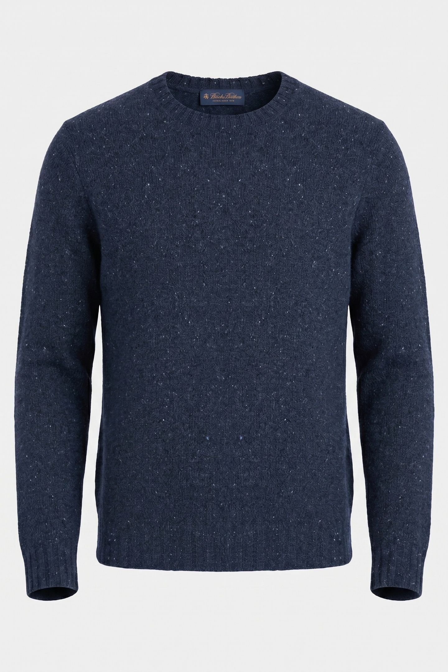 WOOL CREWNECK SWEATER NAVY 5