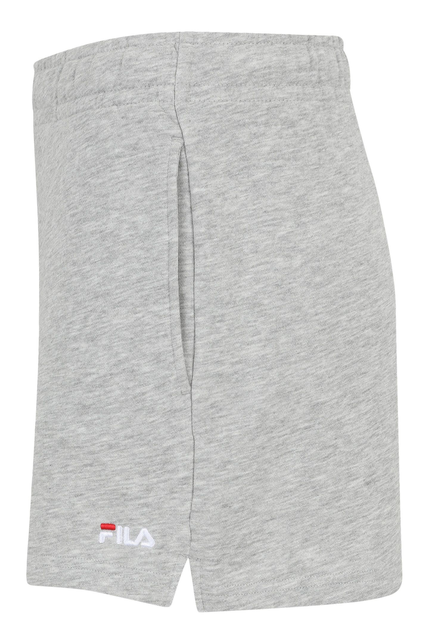 LUSCIANO HIGH WAIST SHORTS LIGHT GREY MELANGE 5