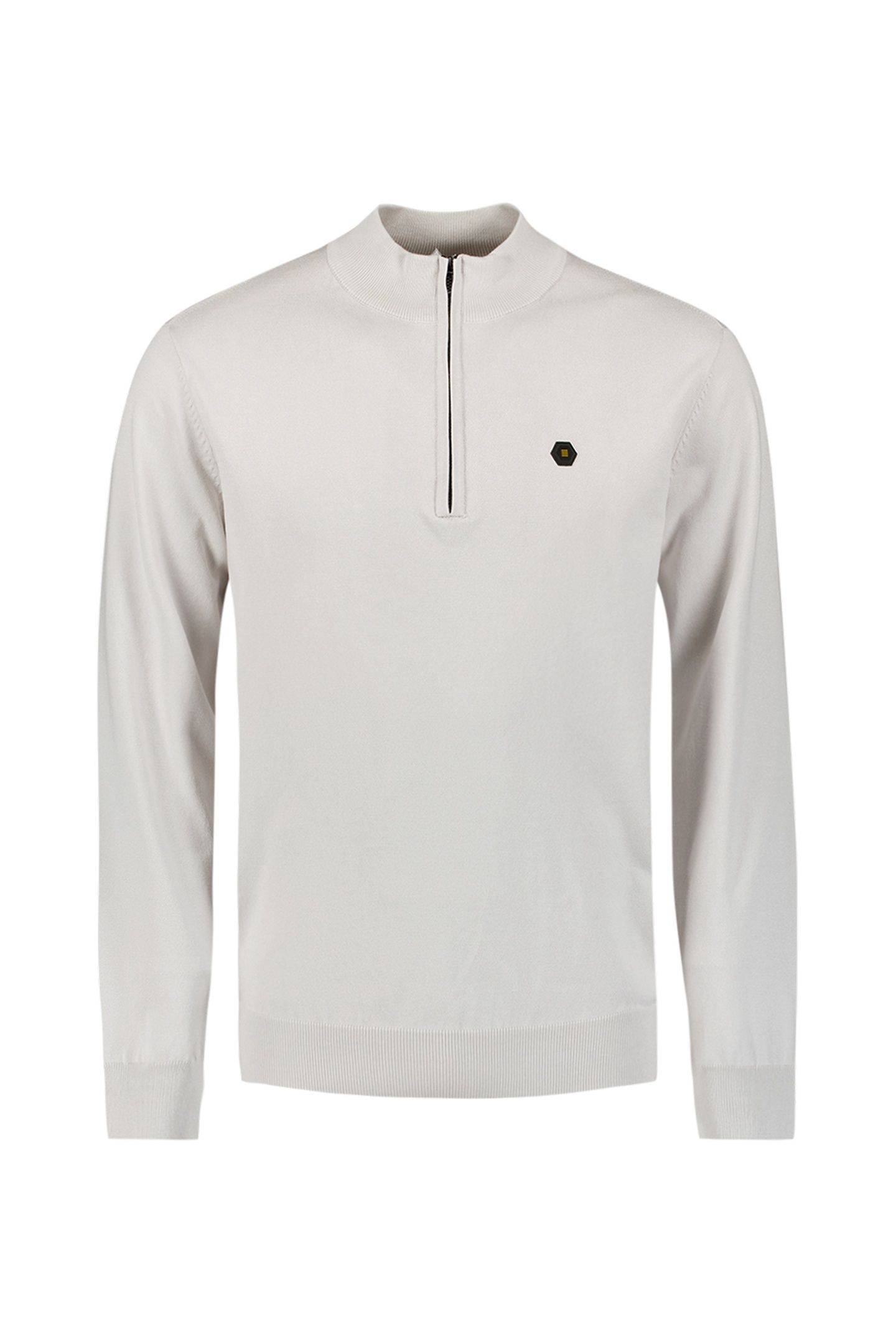PULLOVER HALF ZIP CHALK 5