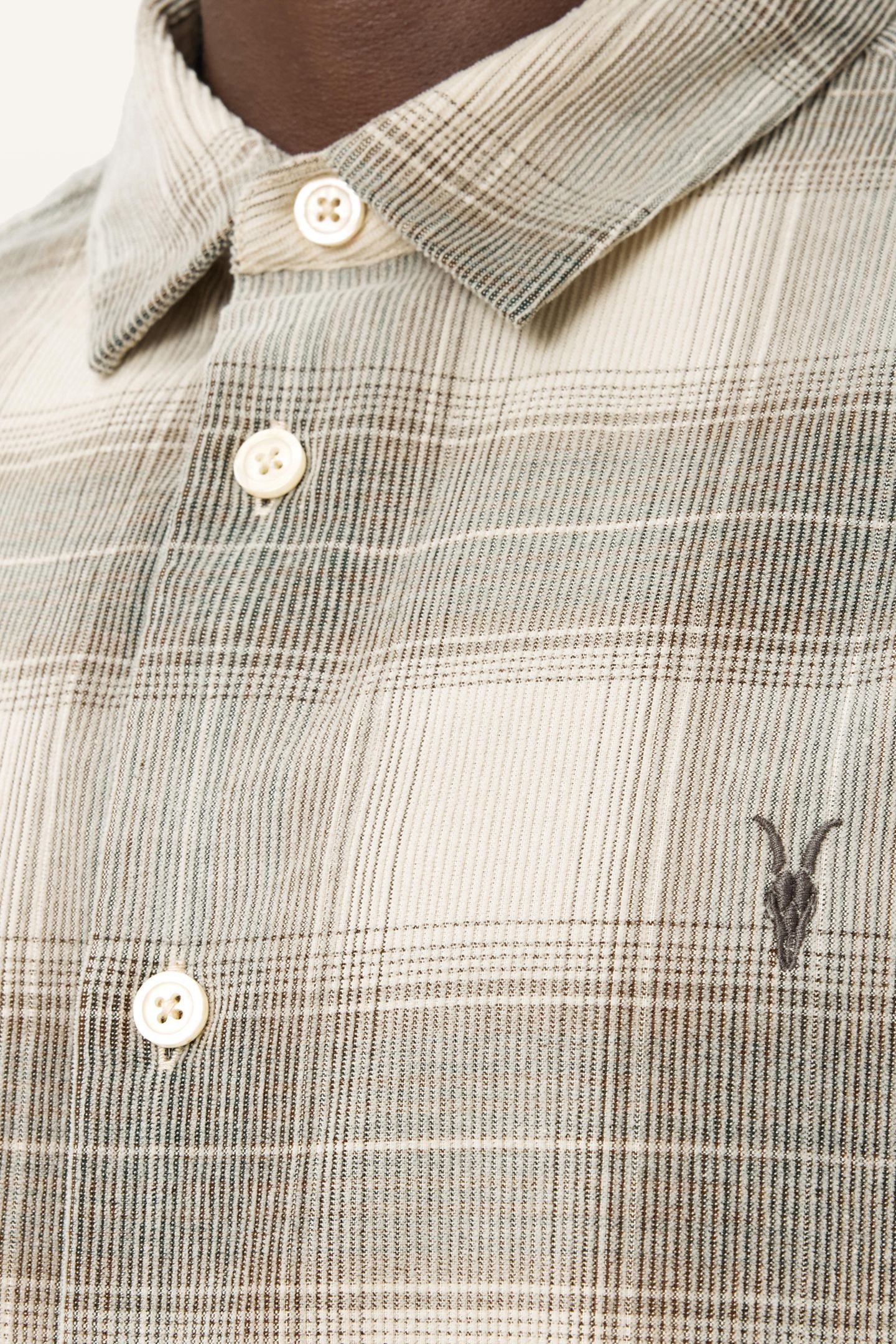 YUKI LS SHIRT SANDSHELL TAUPE 5