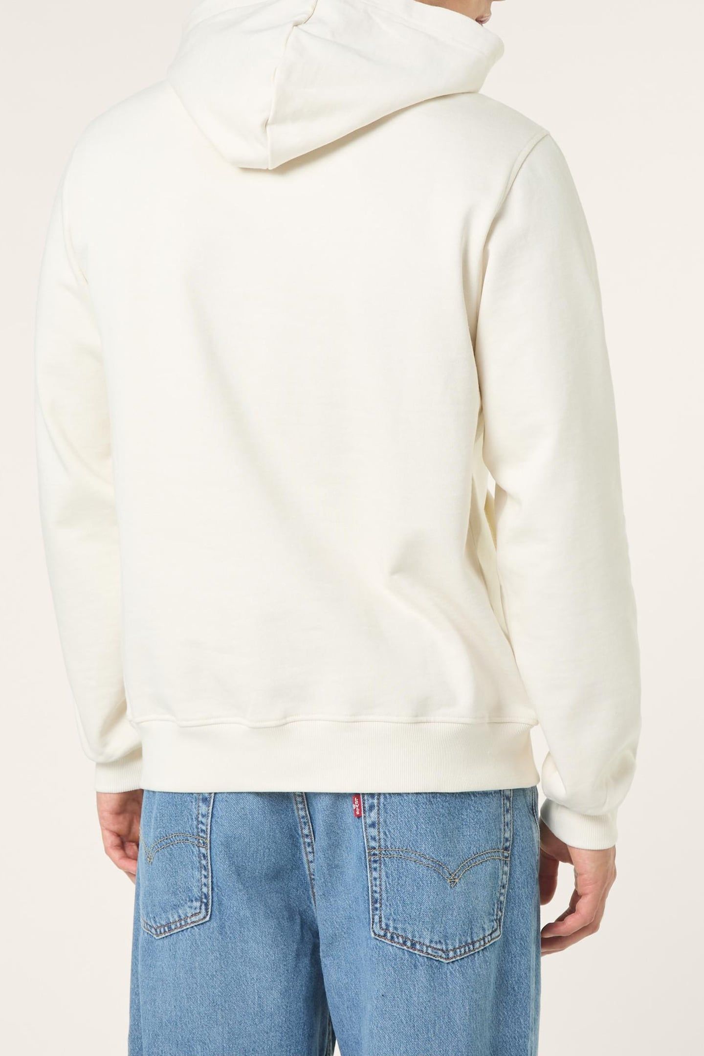 DIECIMO REGULAR HERITAGE TAPE HOODIE EGRET 3