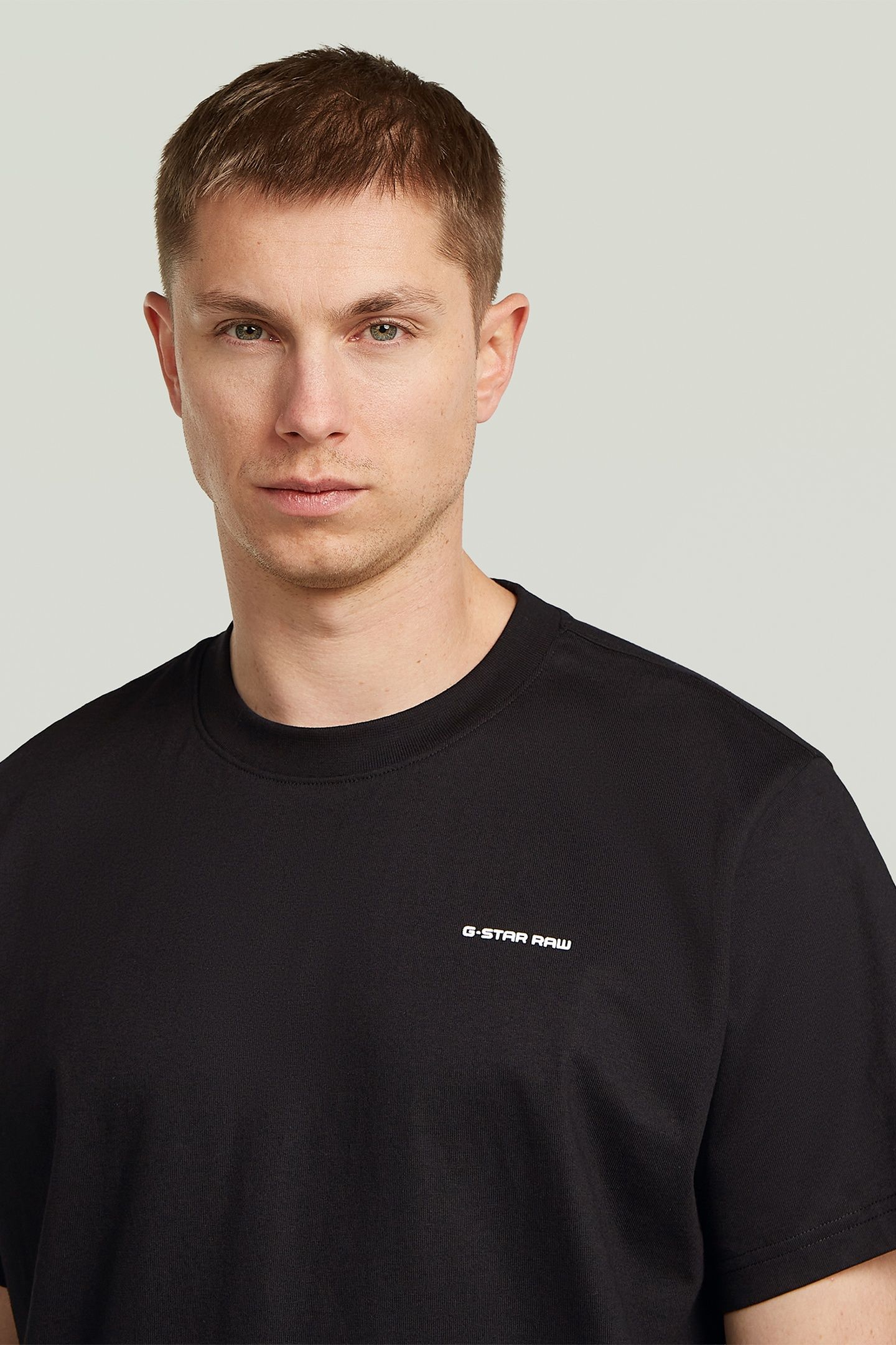 CHEST LOGO LOOSE R T BLACK 5