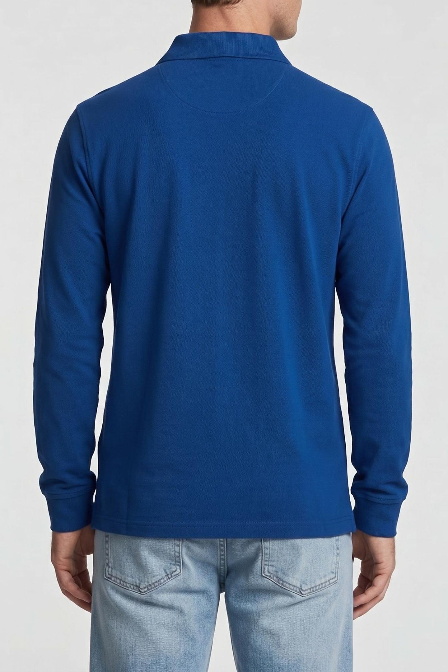 LS CASUAL PIQUE POLO CHASE BLUE 2