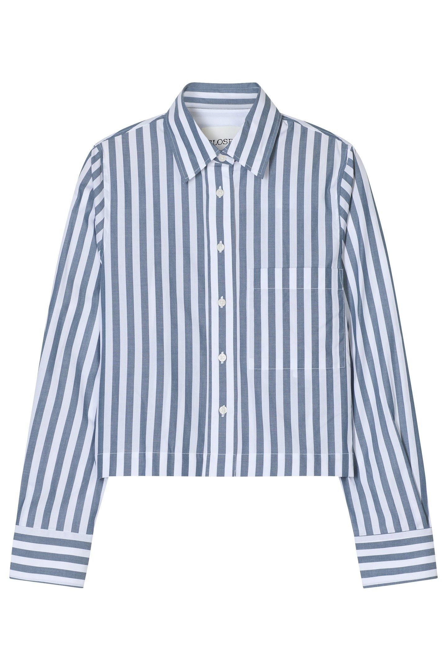 CROPPED CLASSIC SHIRT LED GREY 4