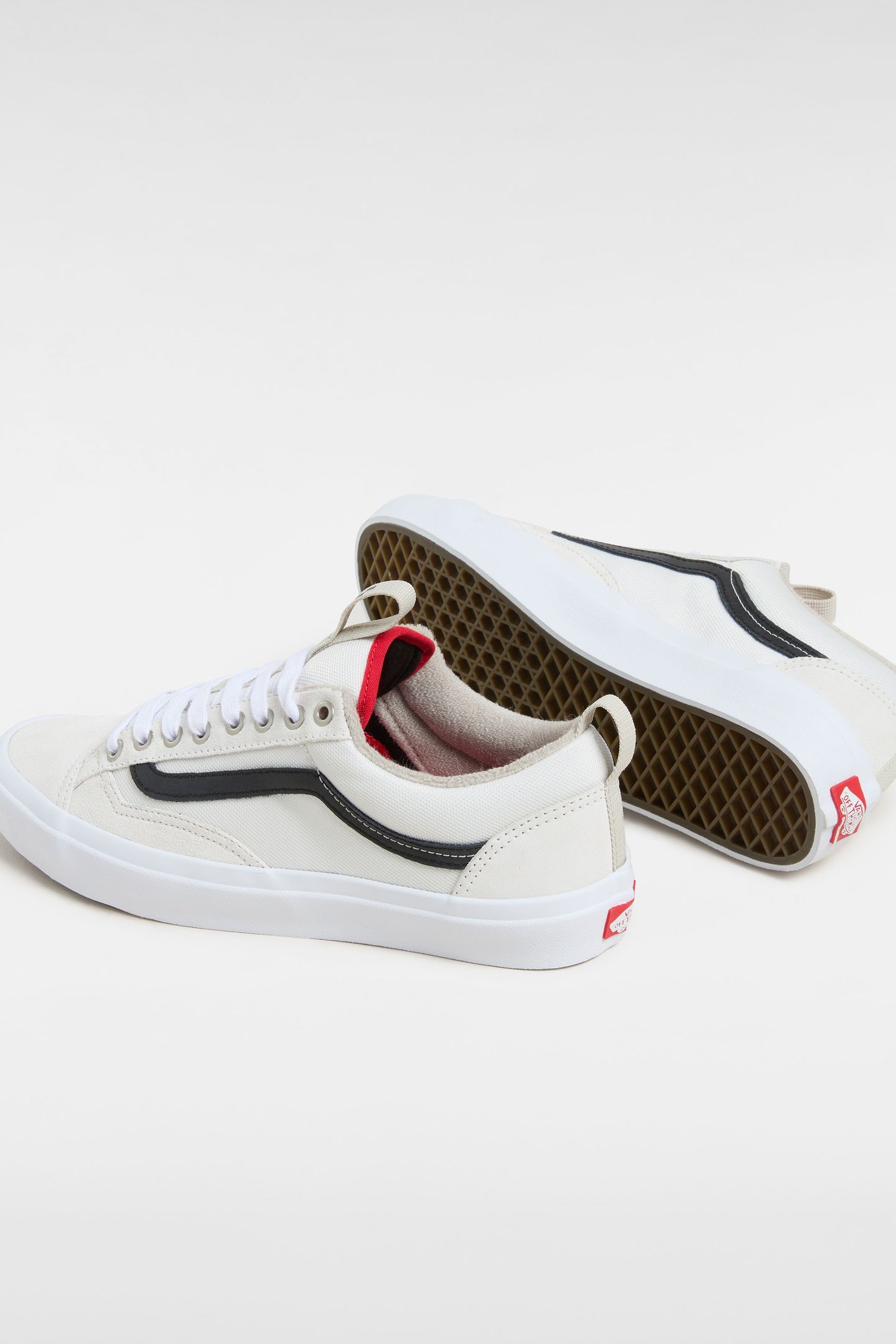 UNISEX SKATE OLD SKOOL 36 + ANTIQUE WHITE/BLACK 3