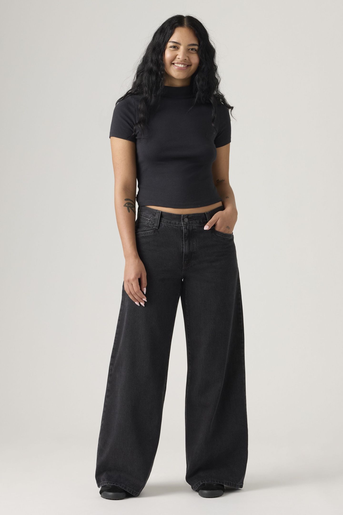 94 BAGGY WIDE LEG JEANS 2