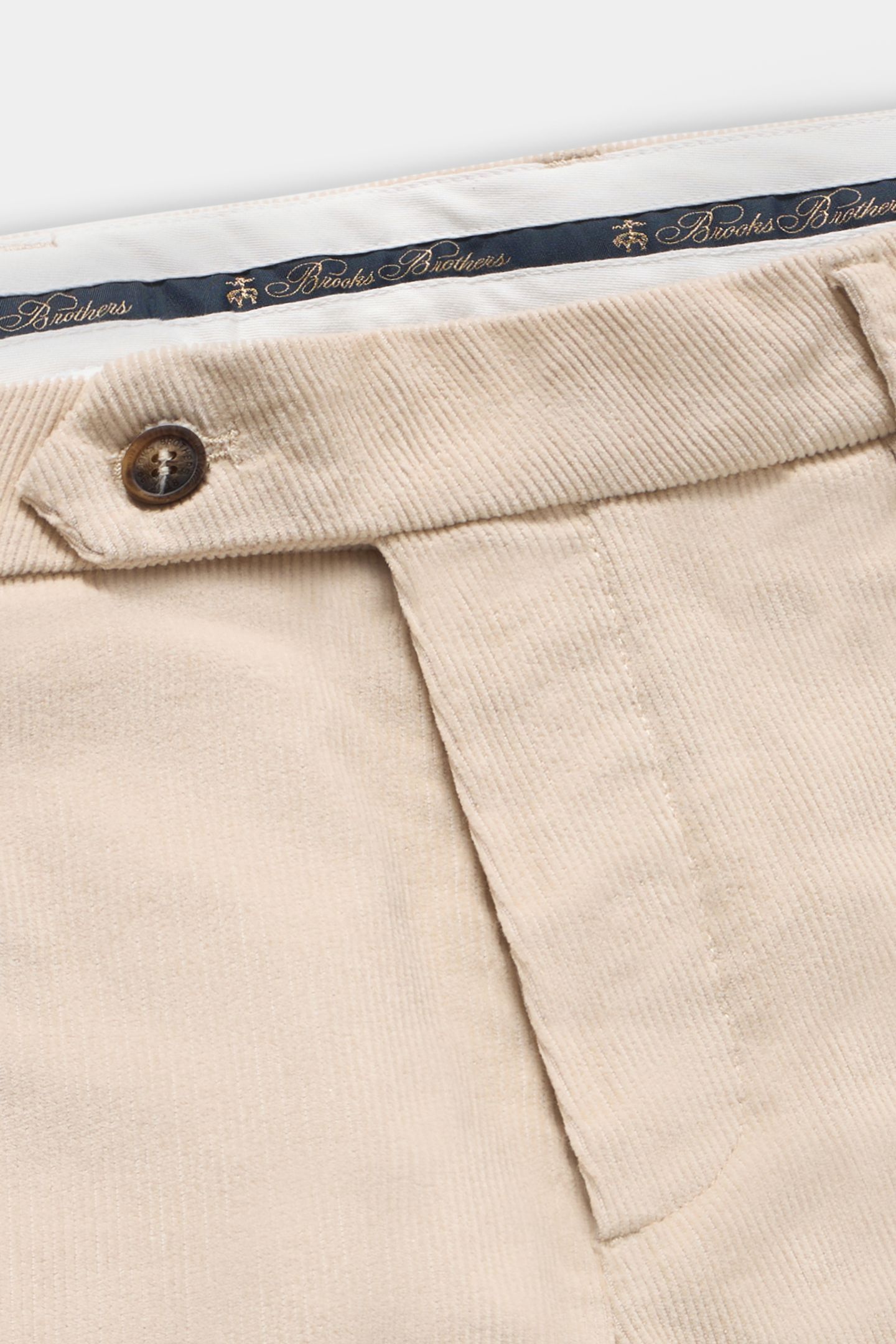 SLIM FIT COTTON CORDUROY CHINOS BEIGE 6