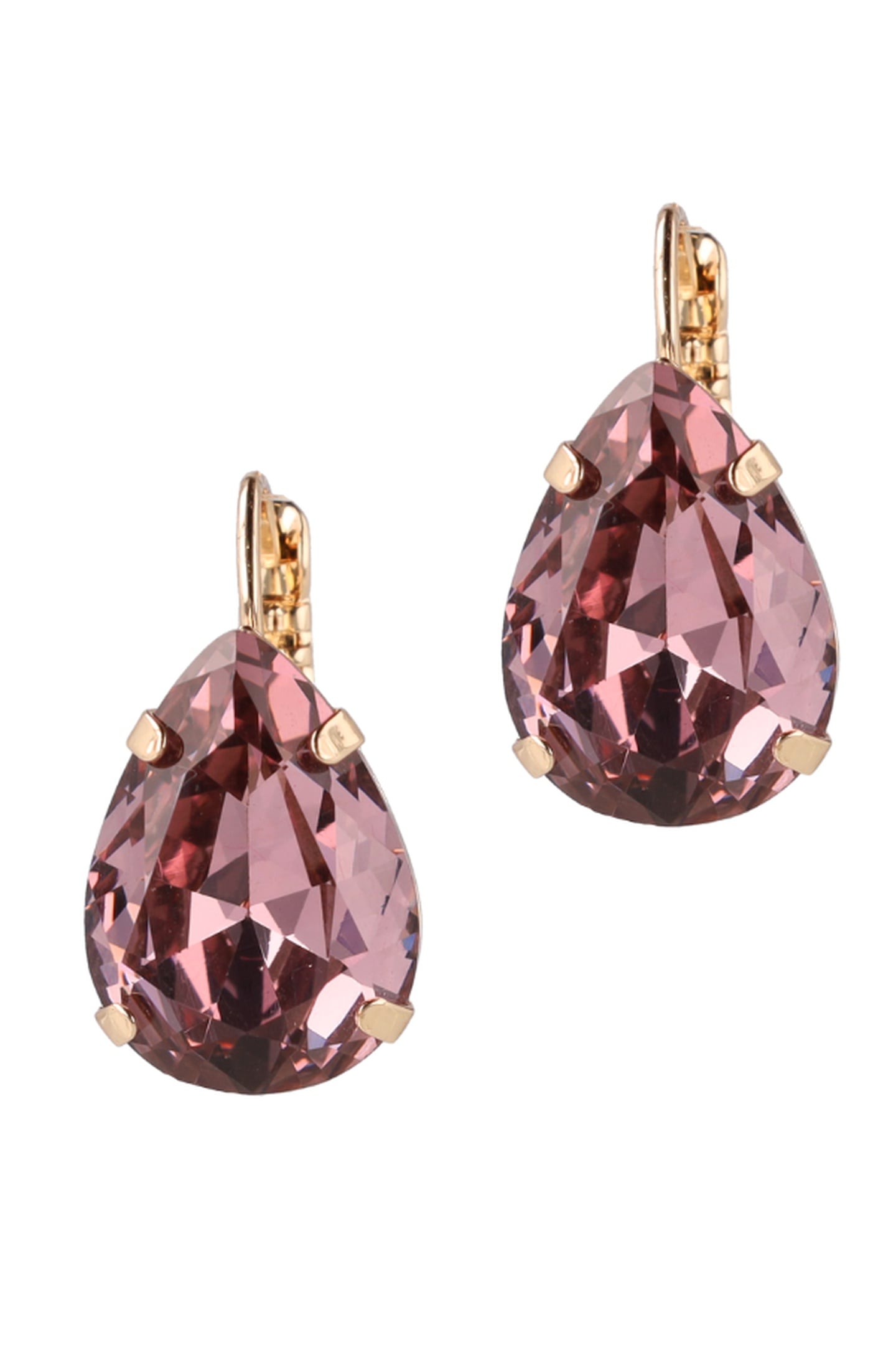 LACRIMA EARHANGERS LIGHT AMETHYST PURPLE 2