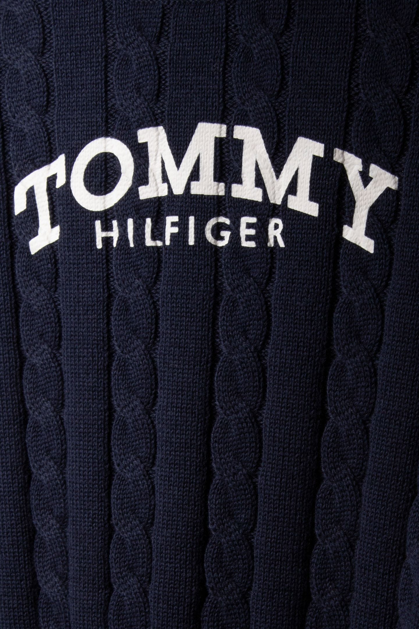 BOYS GRAPHIC CABLE CN SWE DARK NIGHT NAVY 4