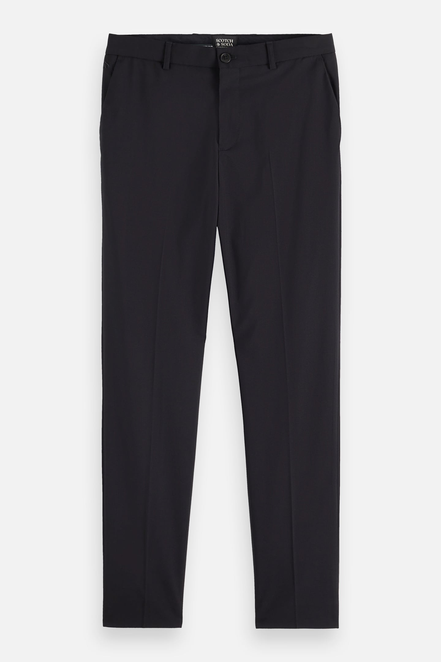 CORE - IRVING - COOL-WOOL BLEND CHINO BLACK 5