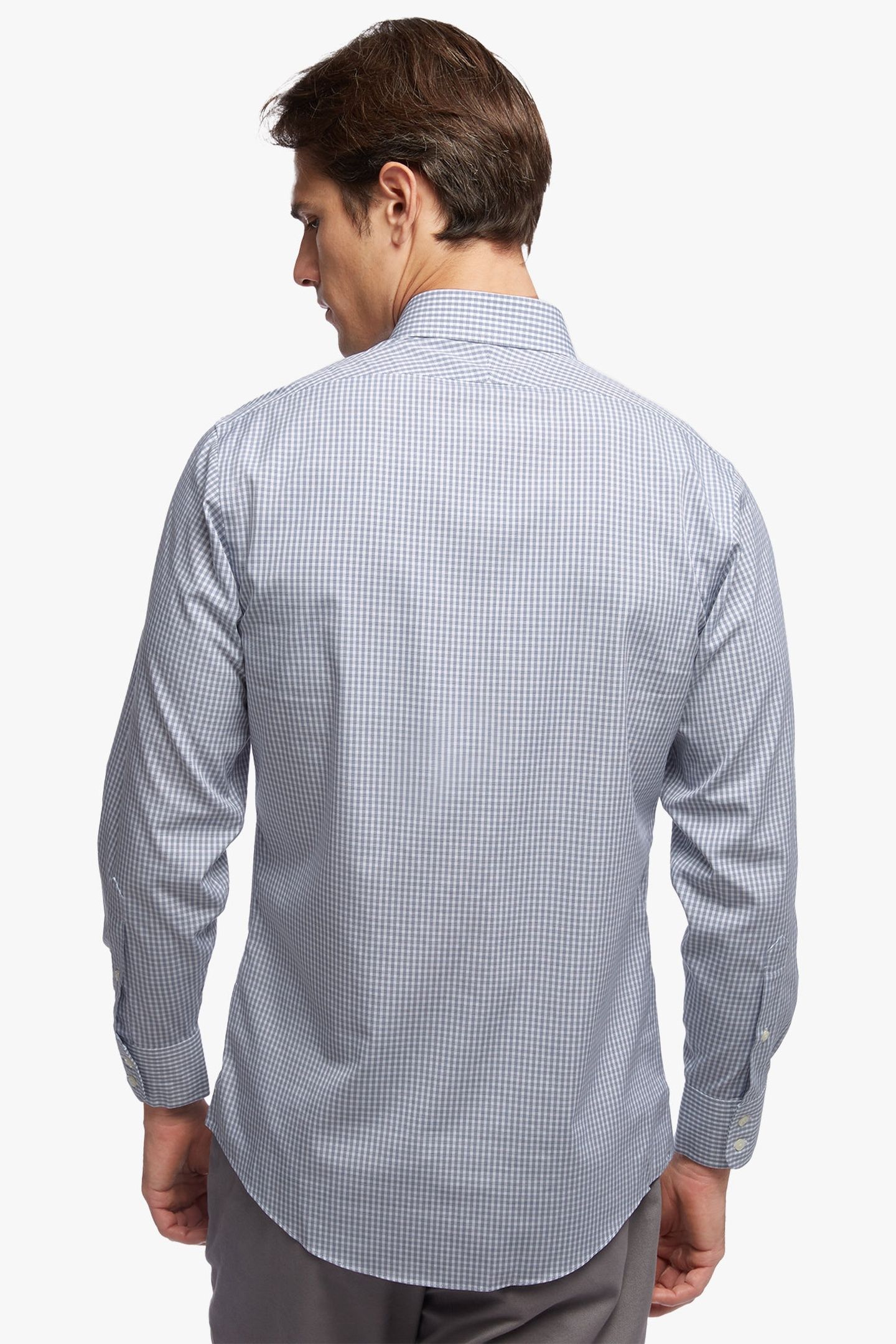 REGENT REGULAR-FIT NON-IRON DRESS SHIRT, OXFORD STRETCH, AIN 2