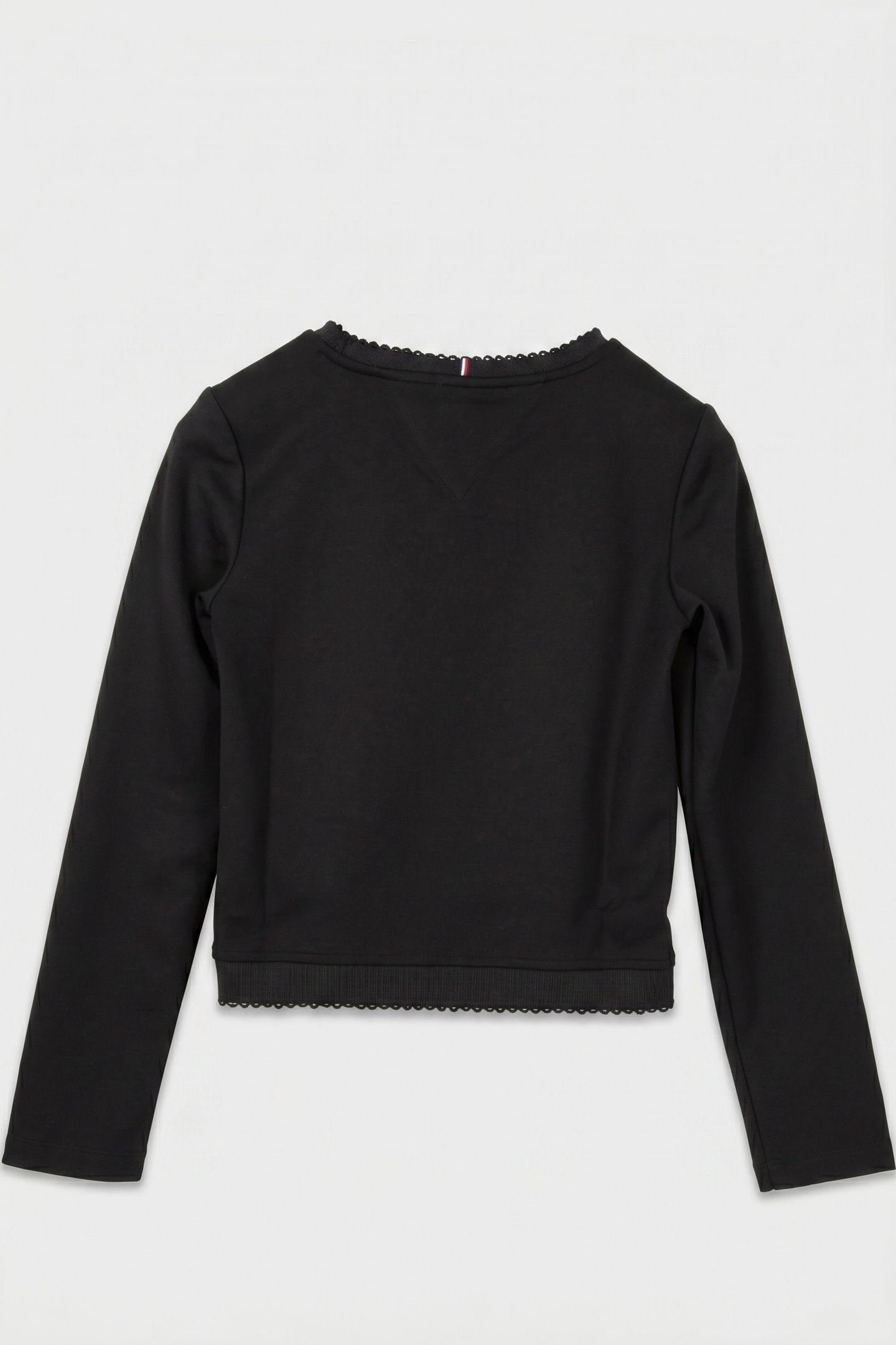 GIRLS PUNTO TOP LS BLACK 3
