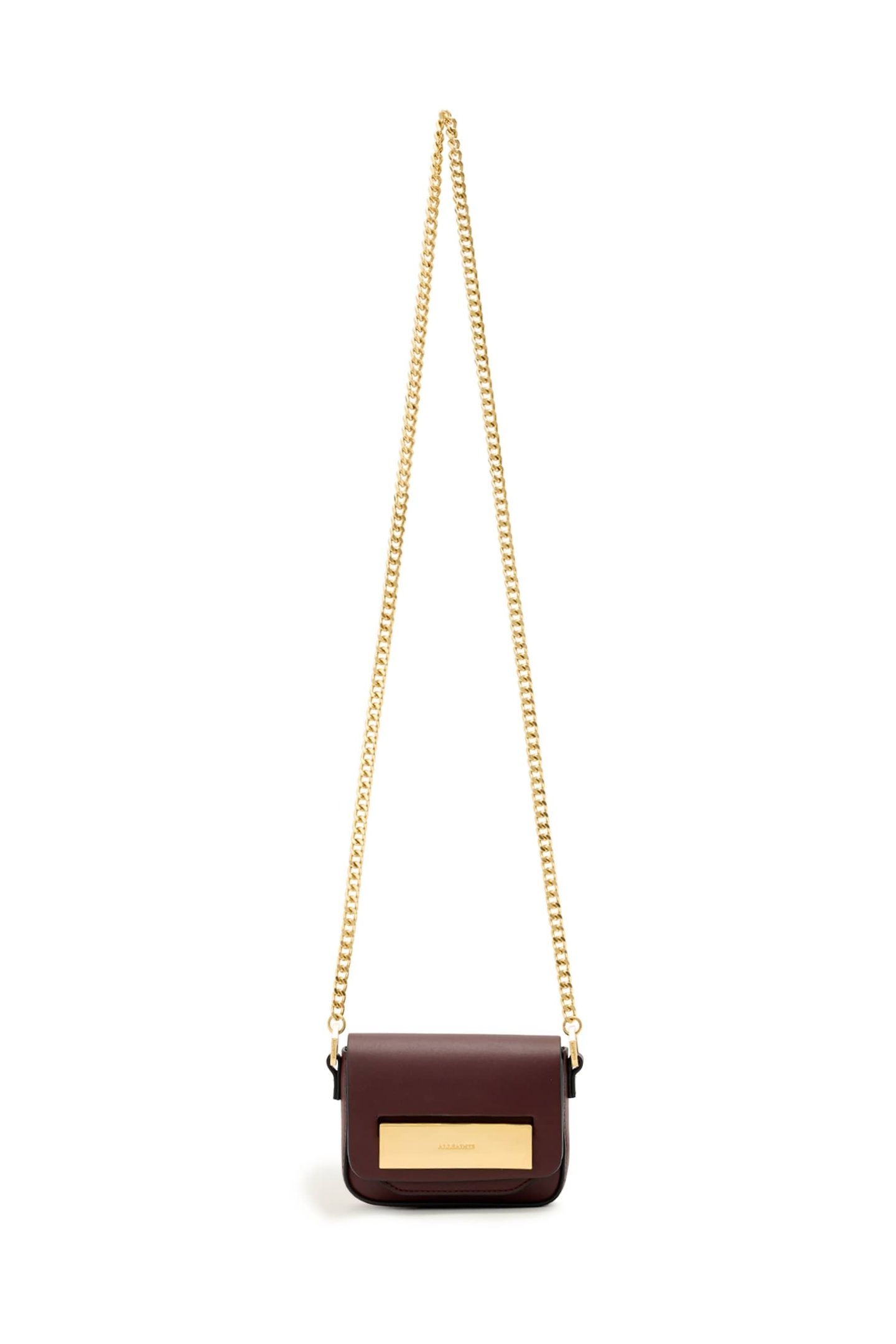 ETTA CHAIN CROSSBODY DARK RED 4