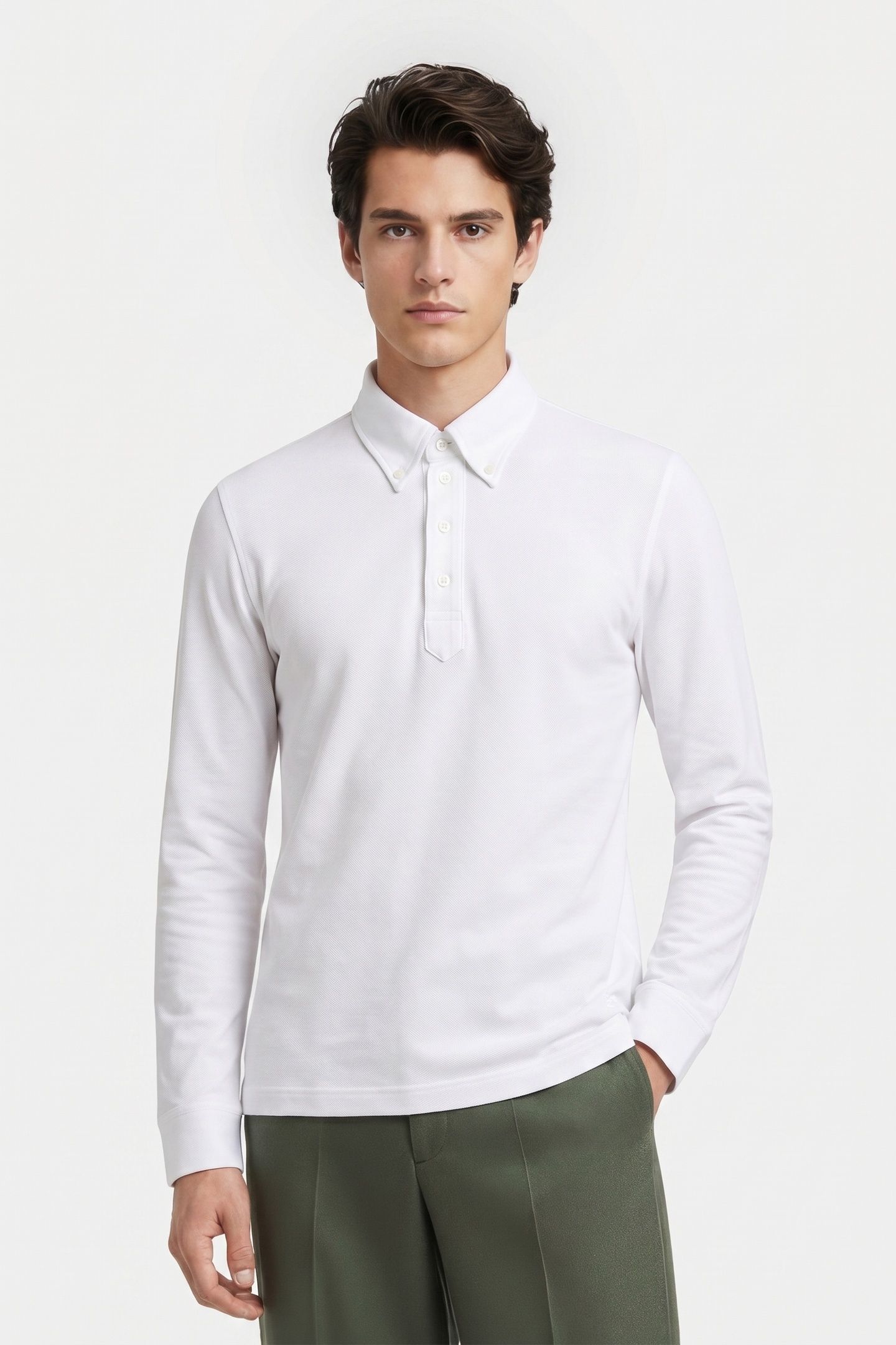 PIQUET COTTON WHITE 1
