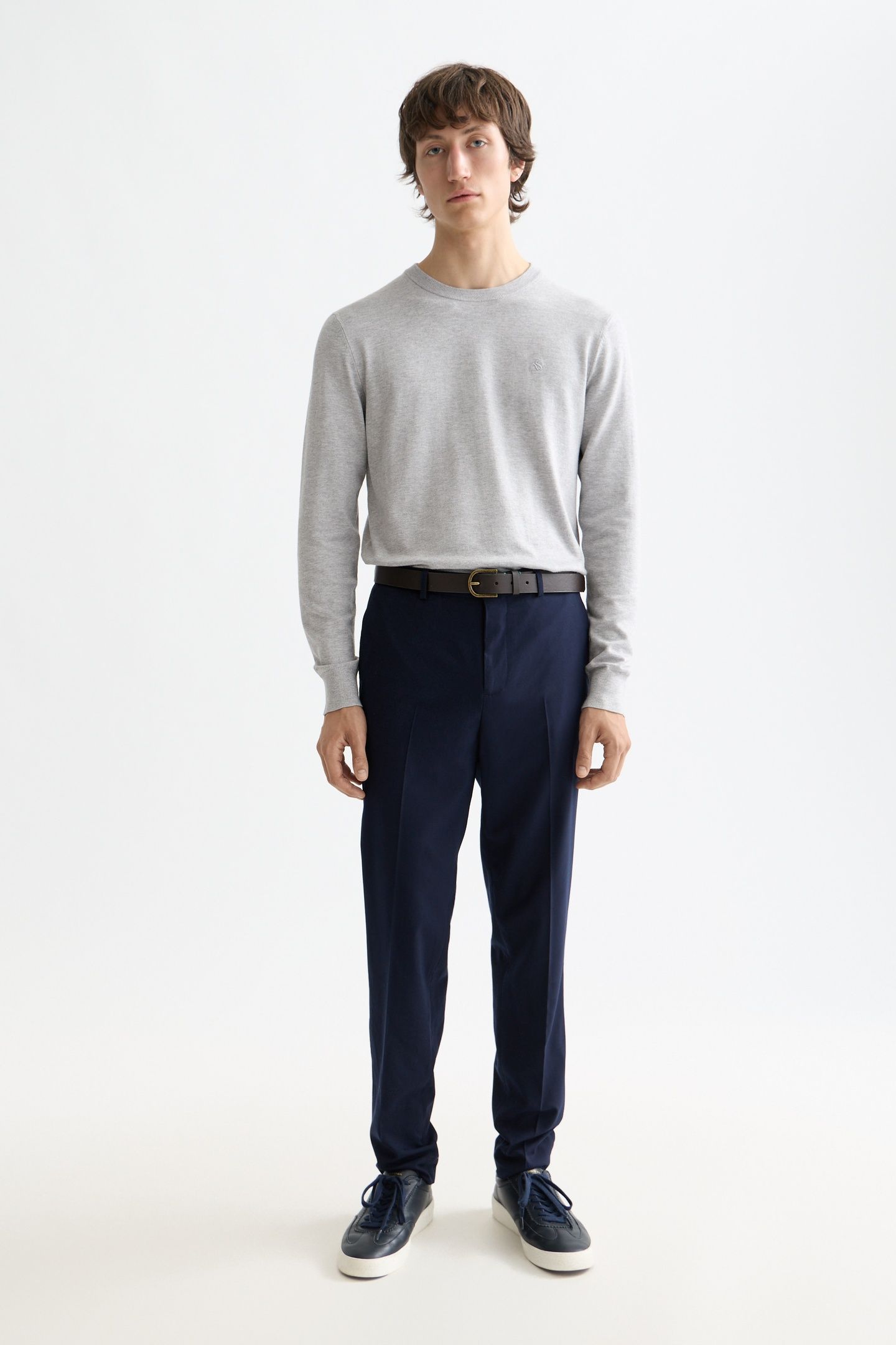 CORE - IRVING - COOL-WOOL BLEND CHINO NIGHT 1