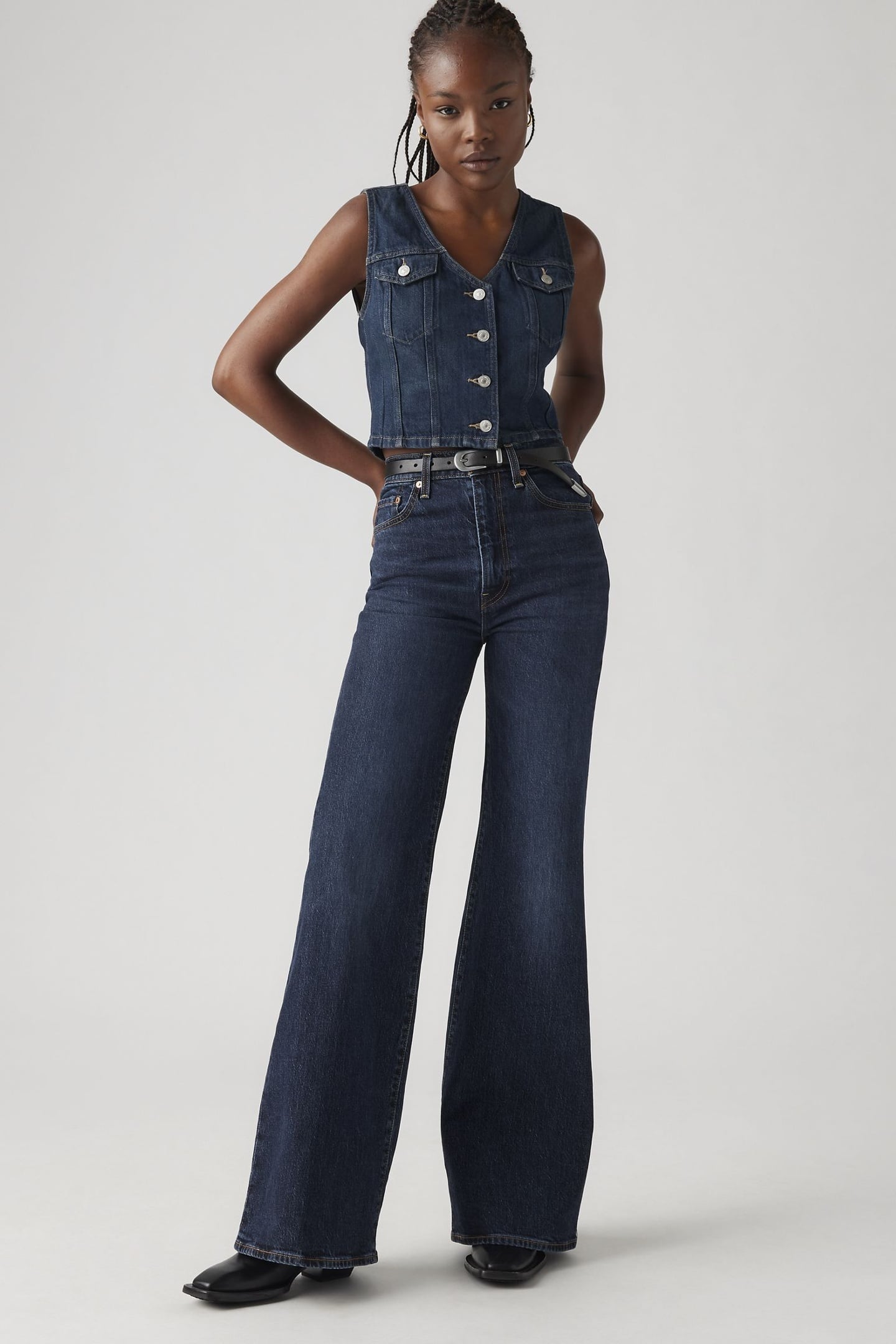 RIBCAGE BELL JEANS 1